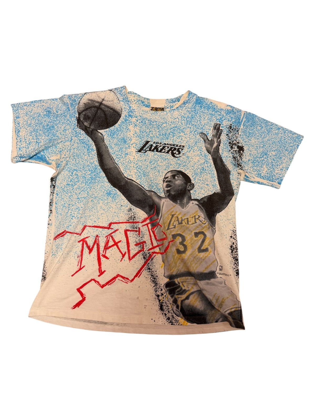 Vintage Vintage Magic Johnson AOP TEE Size US L / EU 52-54 / 3 - 1 Thumbnail