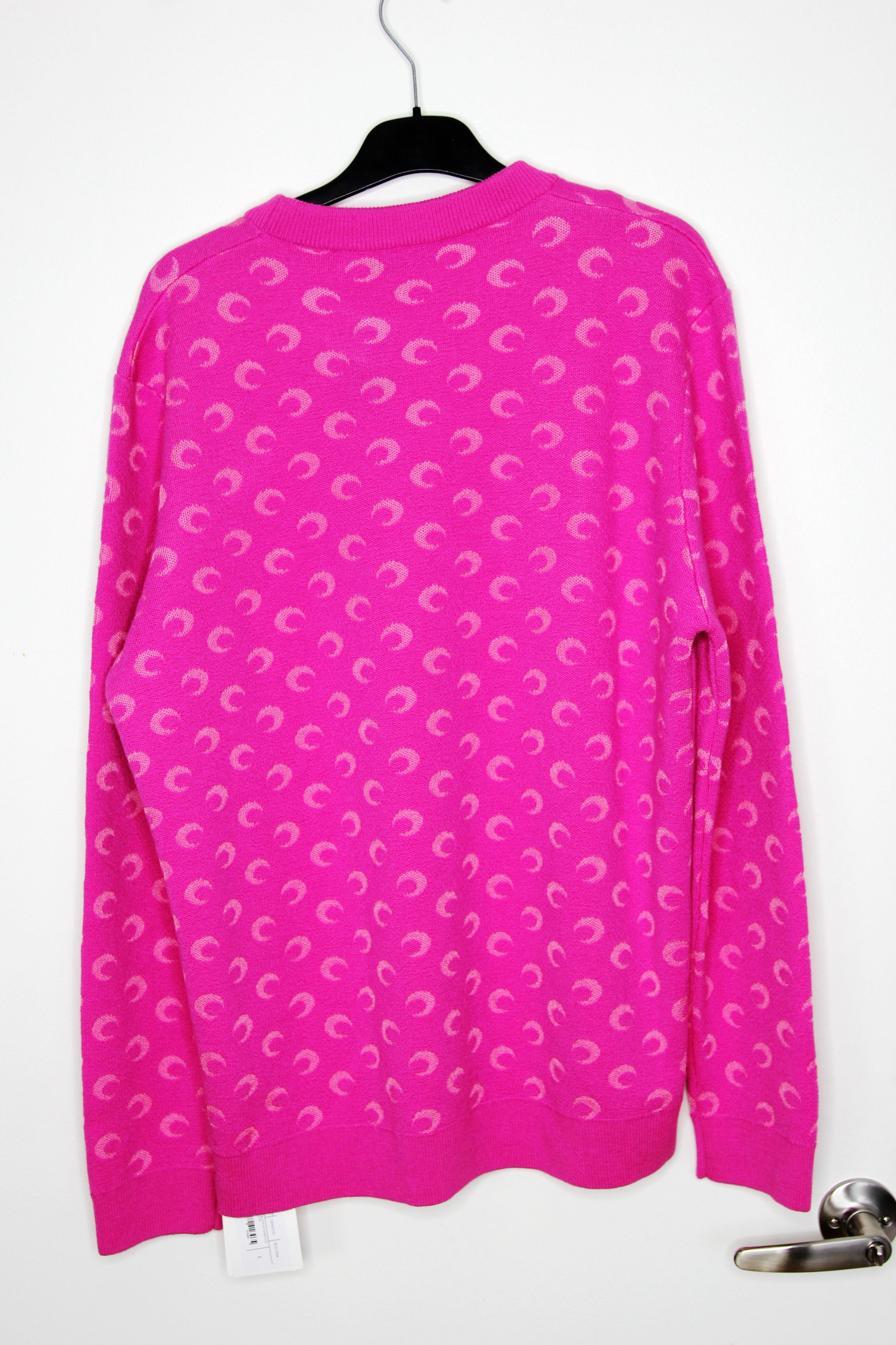 Marine Serre BNWT AW25 MARINE SERRE MOON JACQUARD KNIT SWEATER XL Size US XL / EU 56 / 4 - 3 Thumbnail