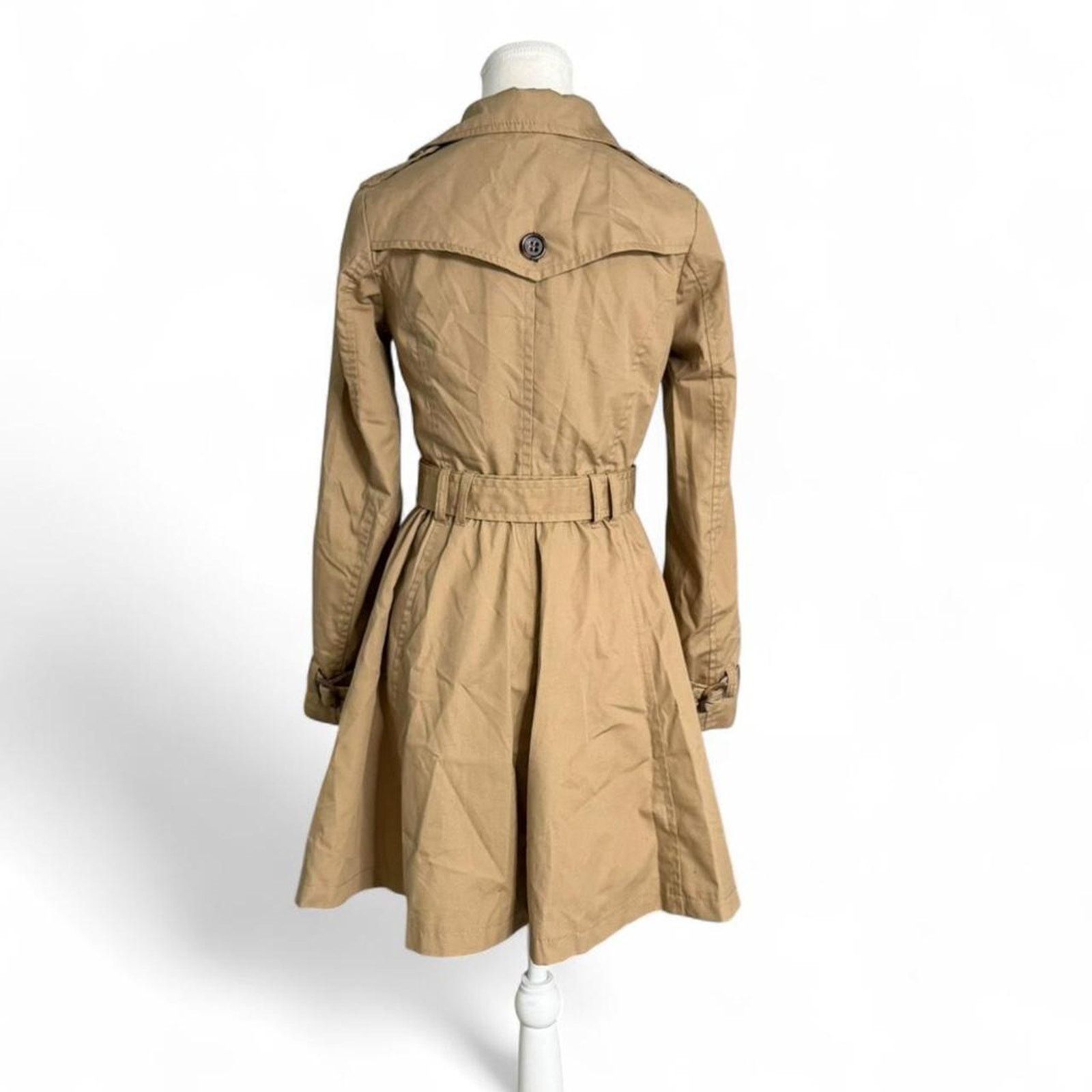 Other Trench Coat Khaki Button Detail Size (4) Small Going Out Size S / US 4 / IT 40 - 2 Thumbnail