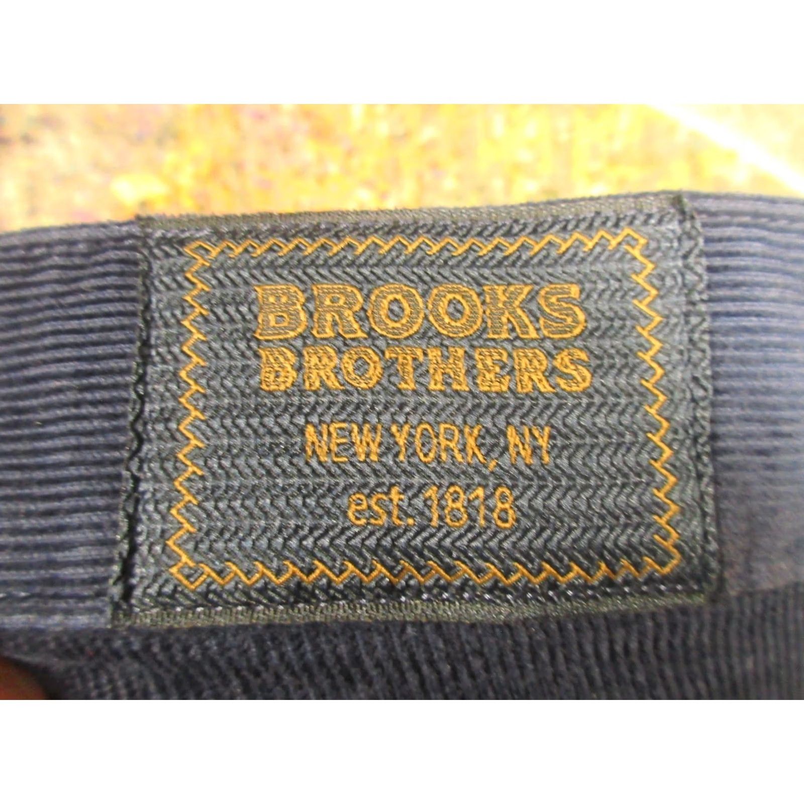 Brooks Brothers Brooks Brothers Corduroy Pants Mens 38X30 Blue Stretch Chino Straight Leg EUC Size US 38 / EU 54 - 6 Thumbnail
