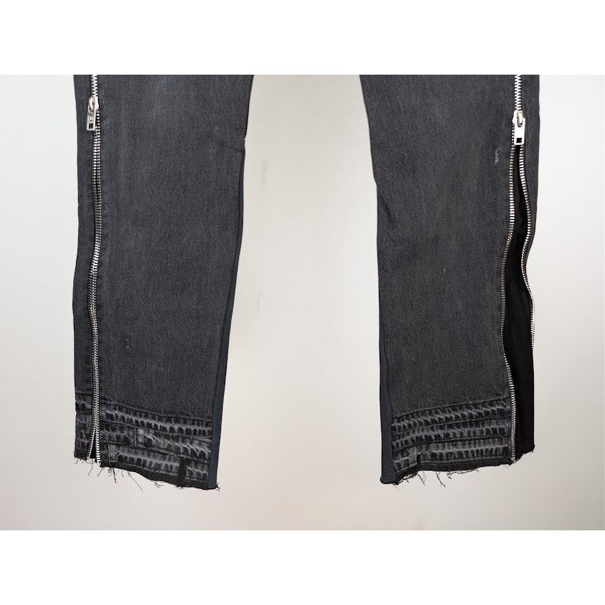 Gallery Dept. o1rshd1 Ready LA Flare Denim Jeans in Black Size US 32 / EU 48 - 3 Thumbnail