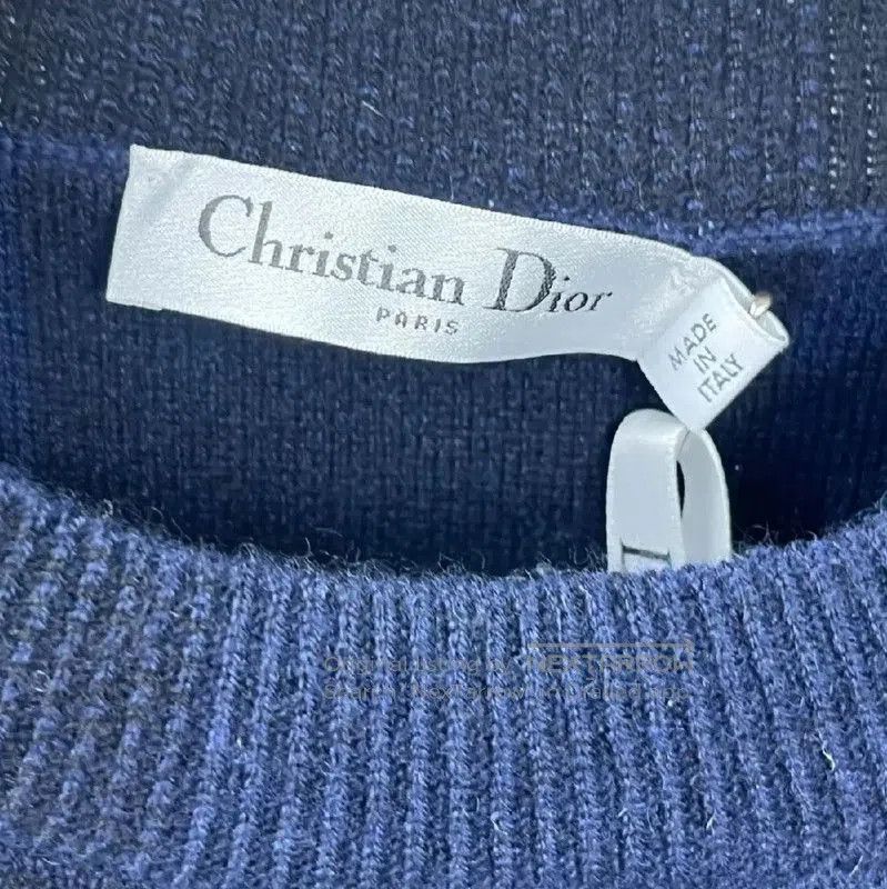 Dior Dior Blue Cashmere Sweater for Women . Size L / US 10 / IT 46 - 4 Thumbnail