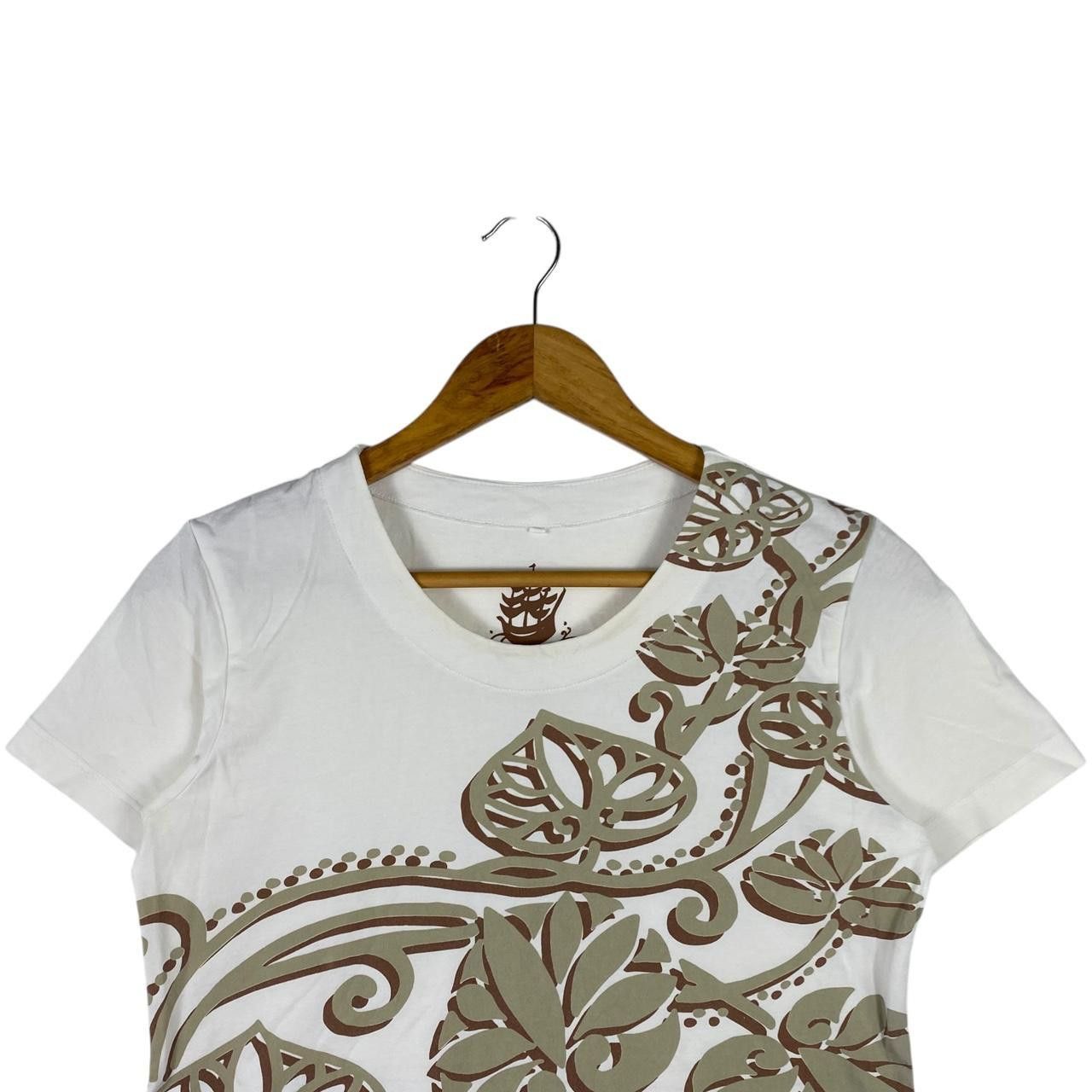 Other JAPAN TRADITIONAL KUROFUNE Floral AOP Tee Shirt Top Size M / US 6-8 / IT 42-44 - 2 Thumbnail