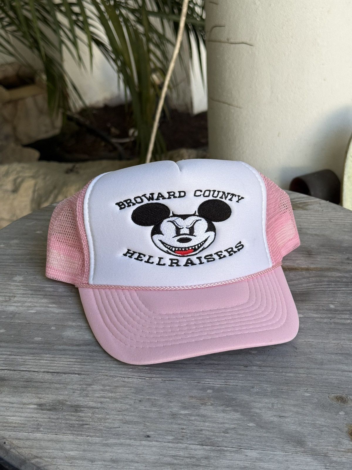 Vintage Y2K Broward County Hellraiser Restricted FL Trucker Hat Size ONE SIZE - 1 Thumbnail