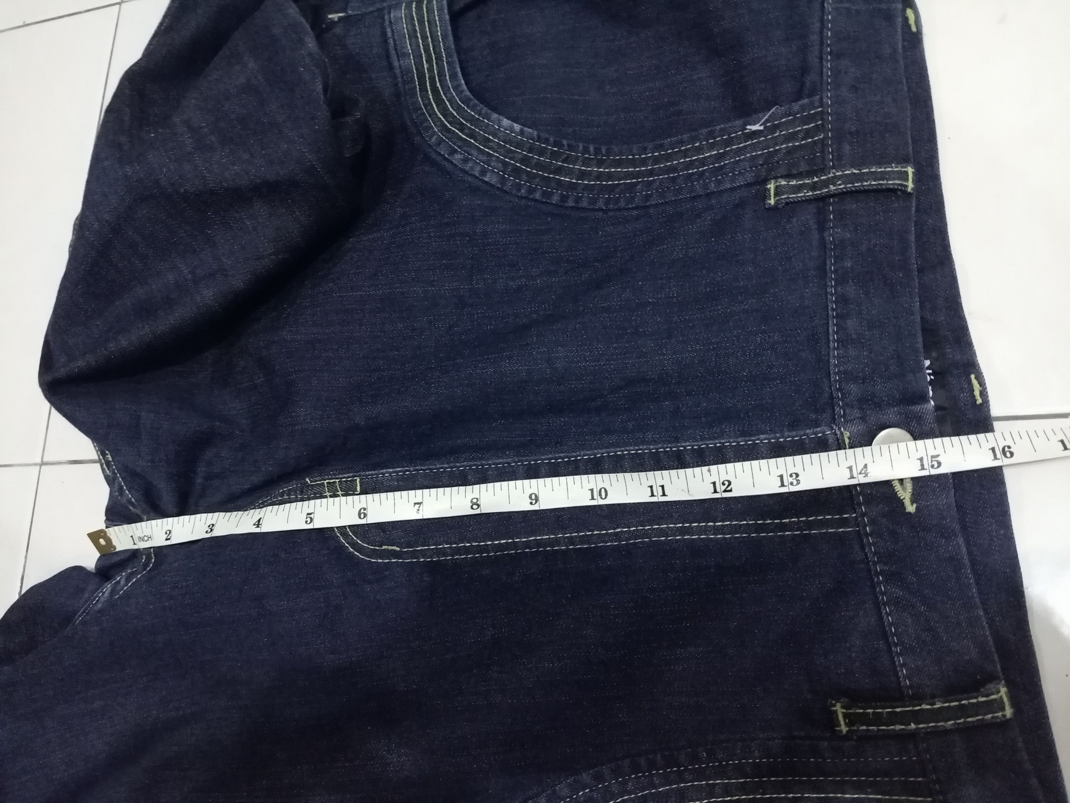 Issey Miyake × Japanese Brand × Ne-Net Rare!! Vintage NE-NET by Issey Miyake High Rise Jeans Size US 32 / EU 48 - 12 Thumbnail