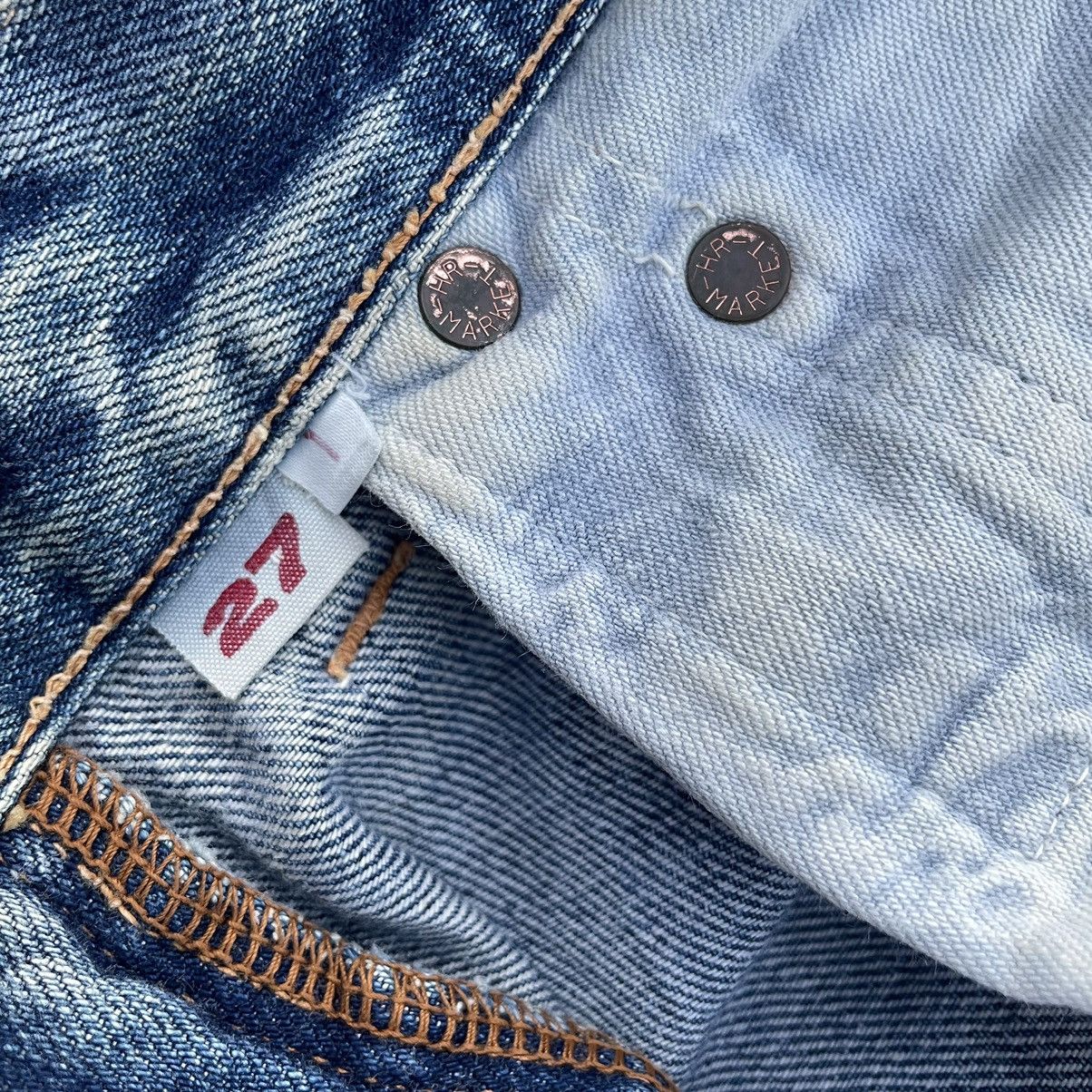 Blue Blue Japan 🇯🇵 VINTAGE BLUE BLUE JAPAN DISTRESSED DENIM PANTS Size 27" / US 4 / IT 40 - 16 Thumbnail