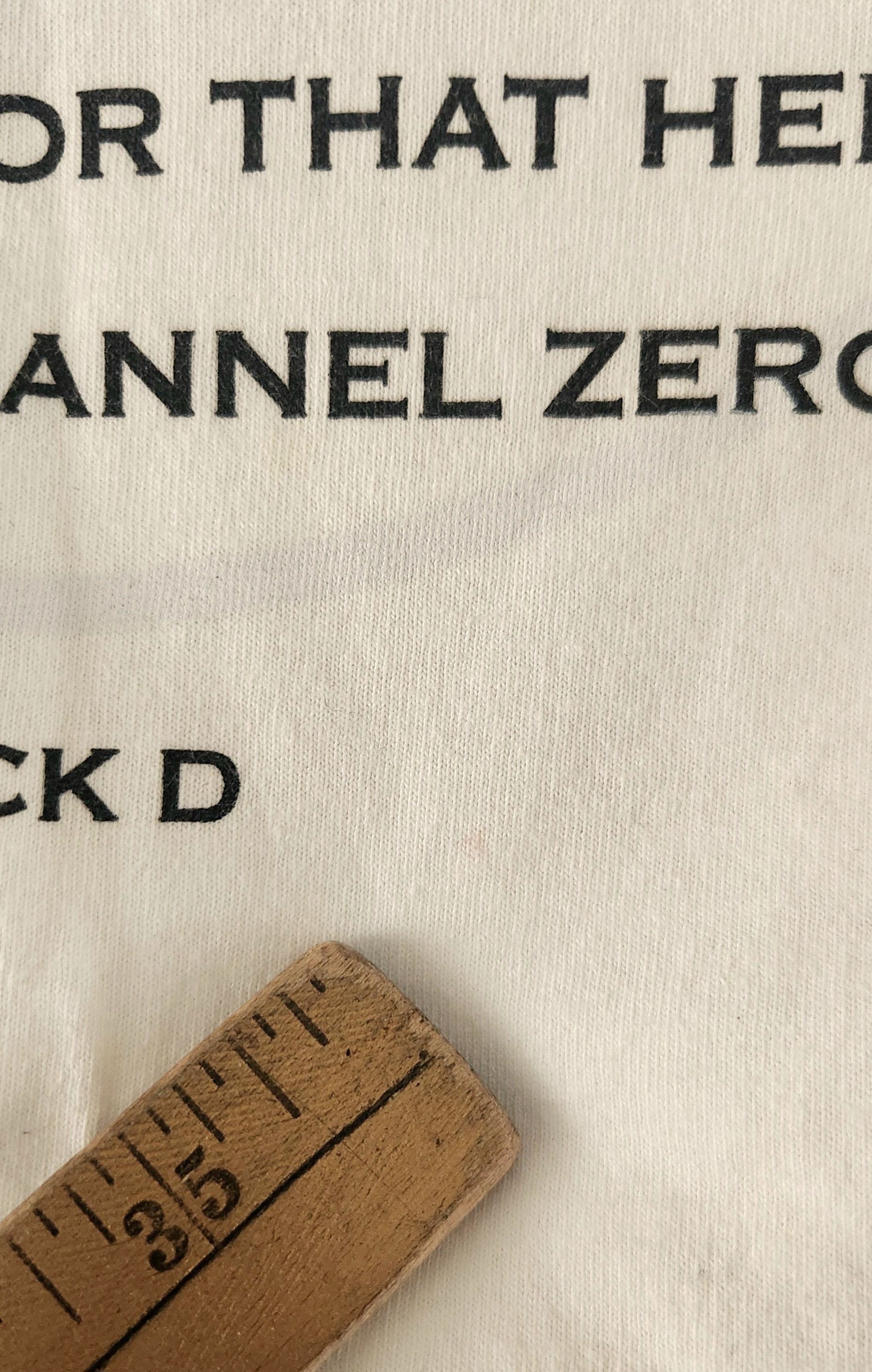 Dissizit Extremely Rare Vintage 2007 Dissizit "Channel 0" SZ Medium Size US M / EU 48-50 / 2 - 10 Thumbnail