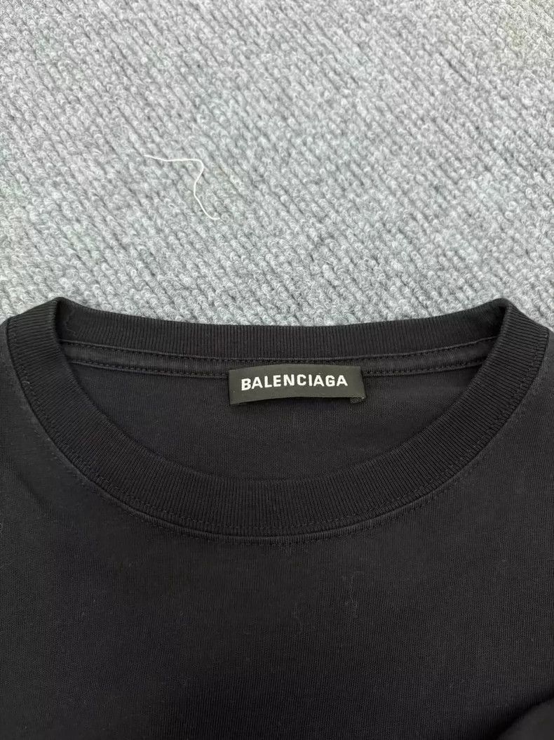 Balenciaga Balenciaga Black cola logo short sleeve 2501-Nextarrow Size US XXS / EU 40 - 3 Thumbnail