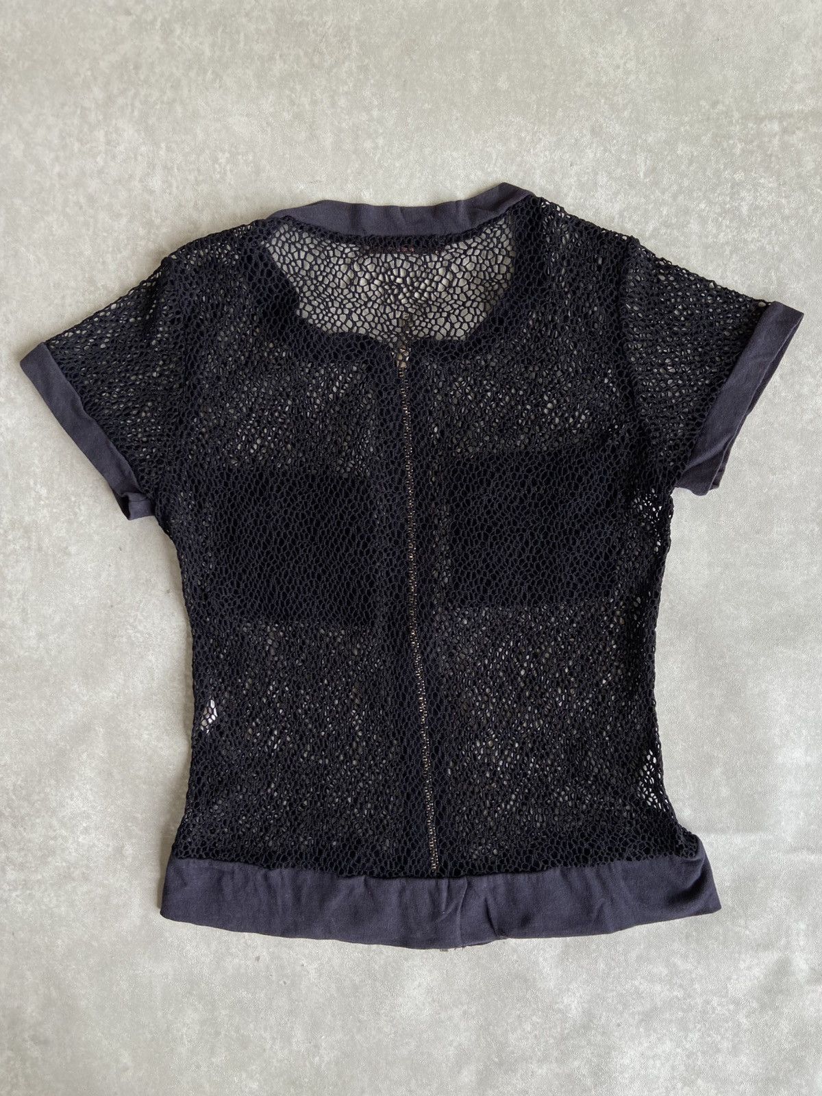 If Six Was Nine × Japanese Brand × Le Grande Bleu (L.G.B.) Michelle Net Shirt Size S / US 4 / IT 40 - 9 Thumbnail