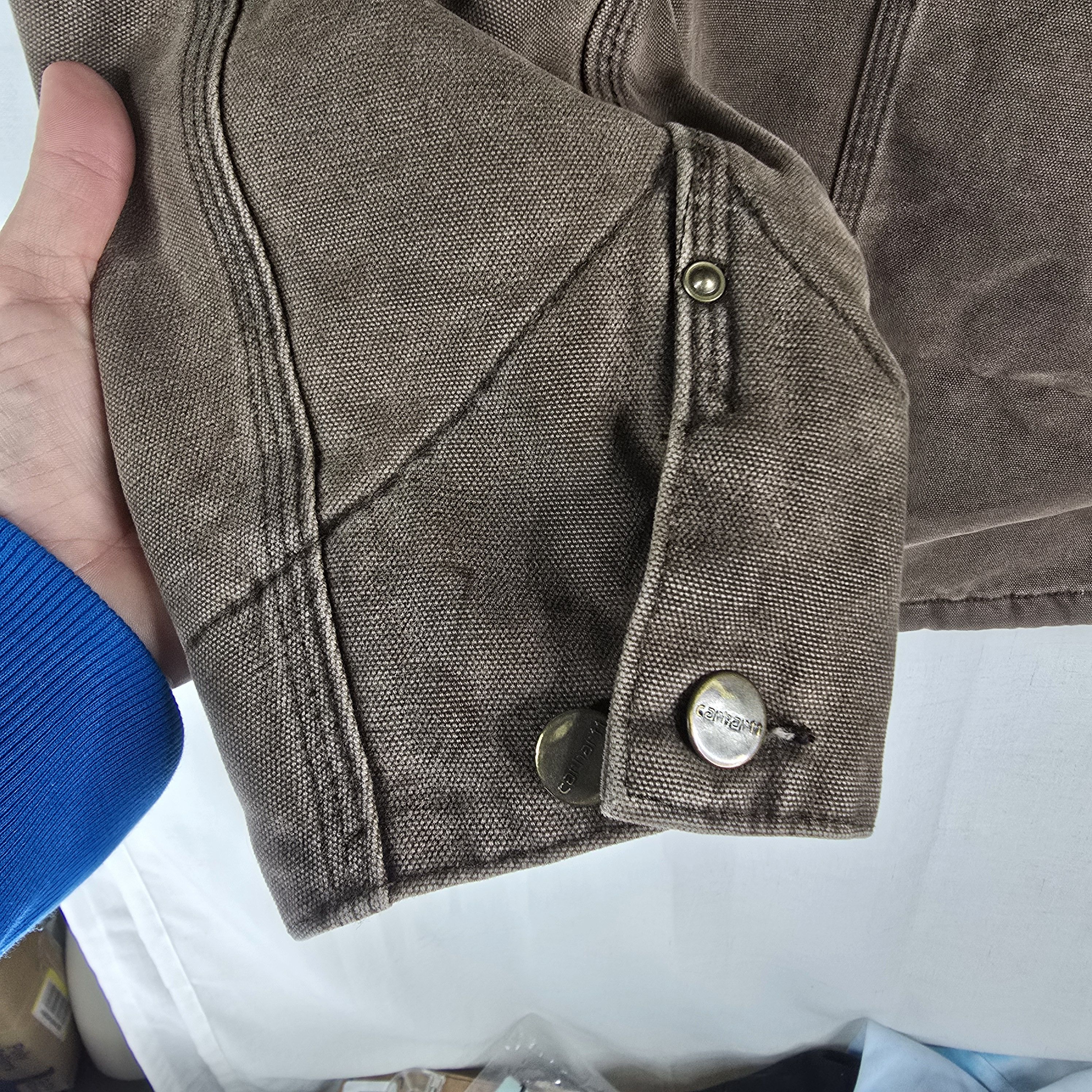 Carhartt Carhartt Vintage Large C02CHT Brown Chestnut Blanked Jacket Size US L / EU 52-54 / 3 - 4 Thumbnail