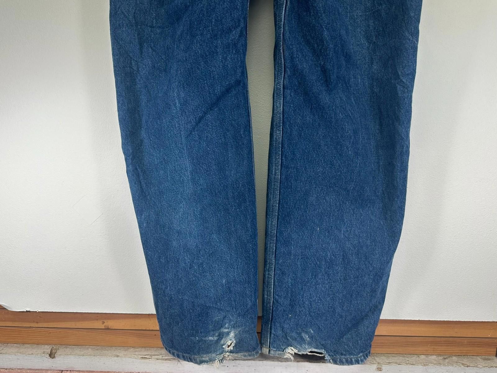 Carhartt Carhartt Men's 42/34 Relaxed Fit Blue Jeans Size US 42 / EU 58 - 6 Thumbnail