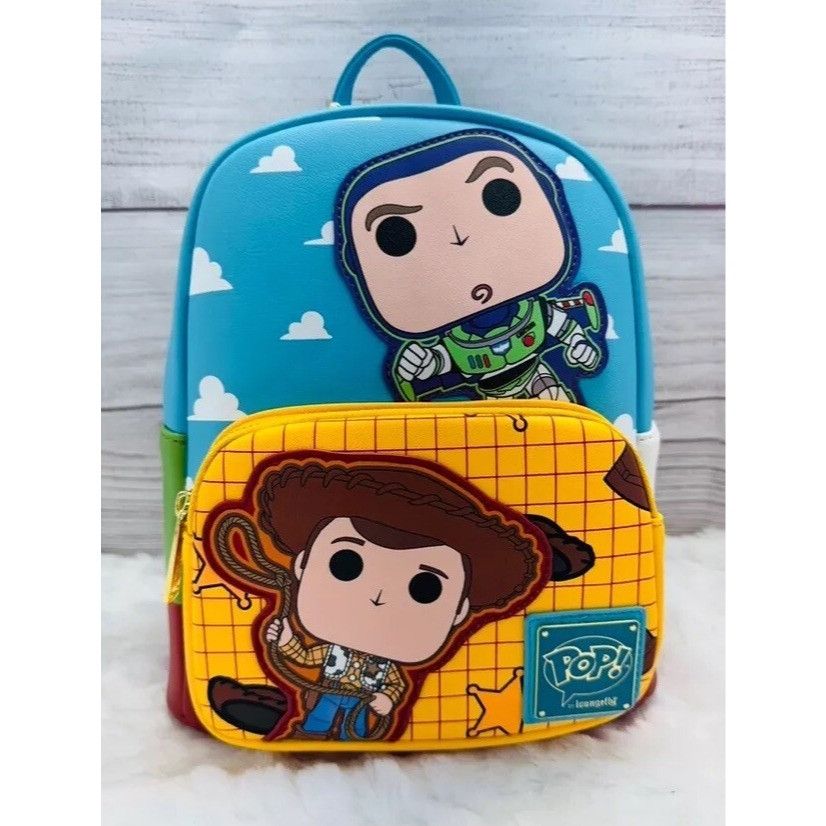 Loungefly Disney POP! Toy Story Buzz Lightyear & Woody Chibi