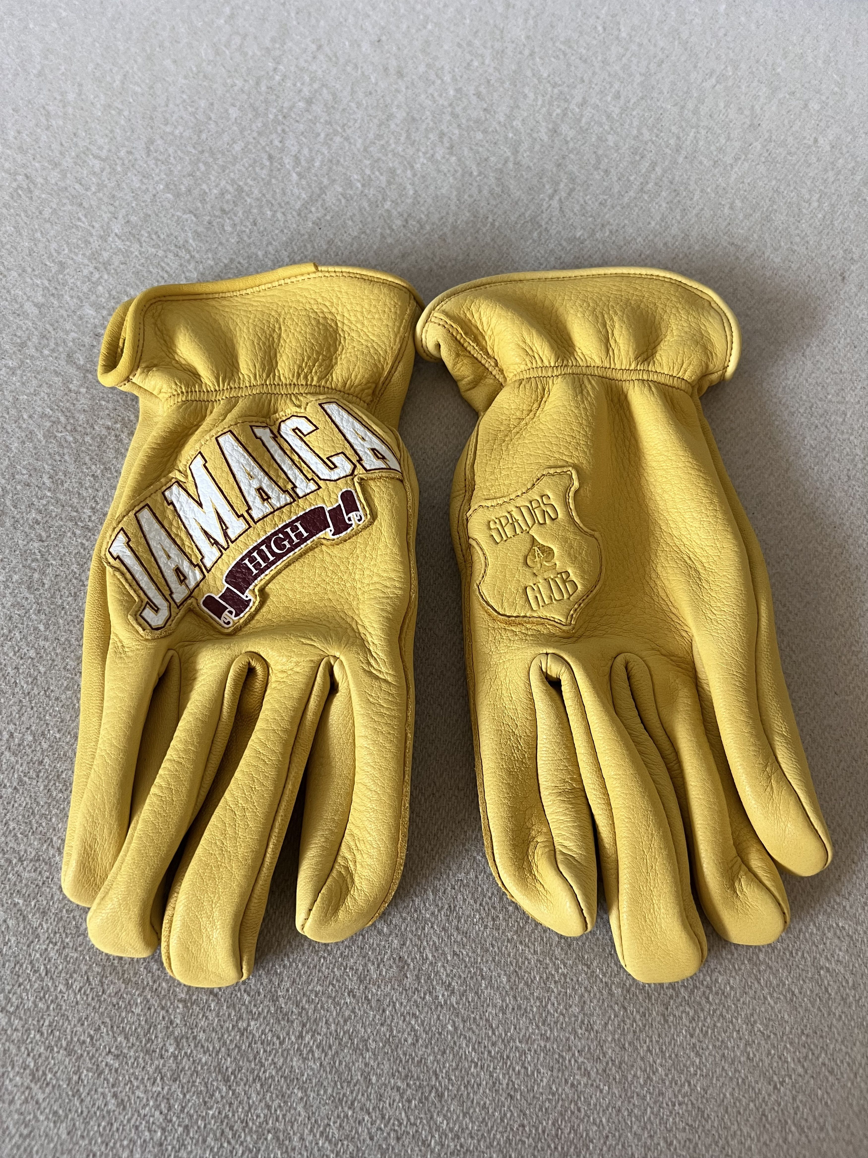 DENIM TEARS × Stussy DENIM TEARS X STUSSY LEATHER DAD GLOVES