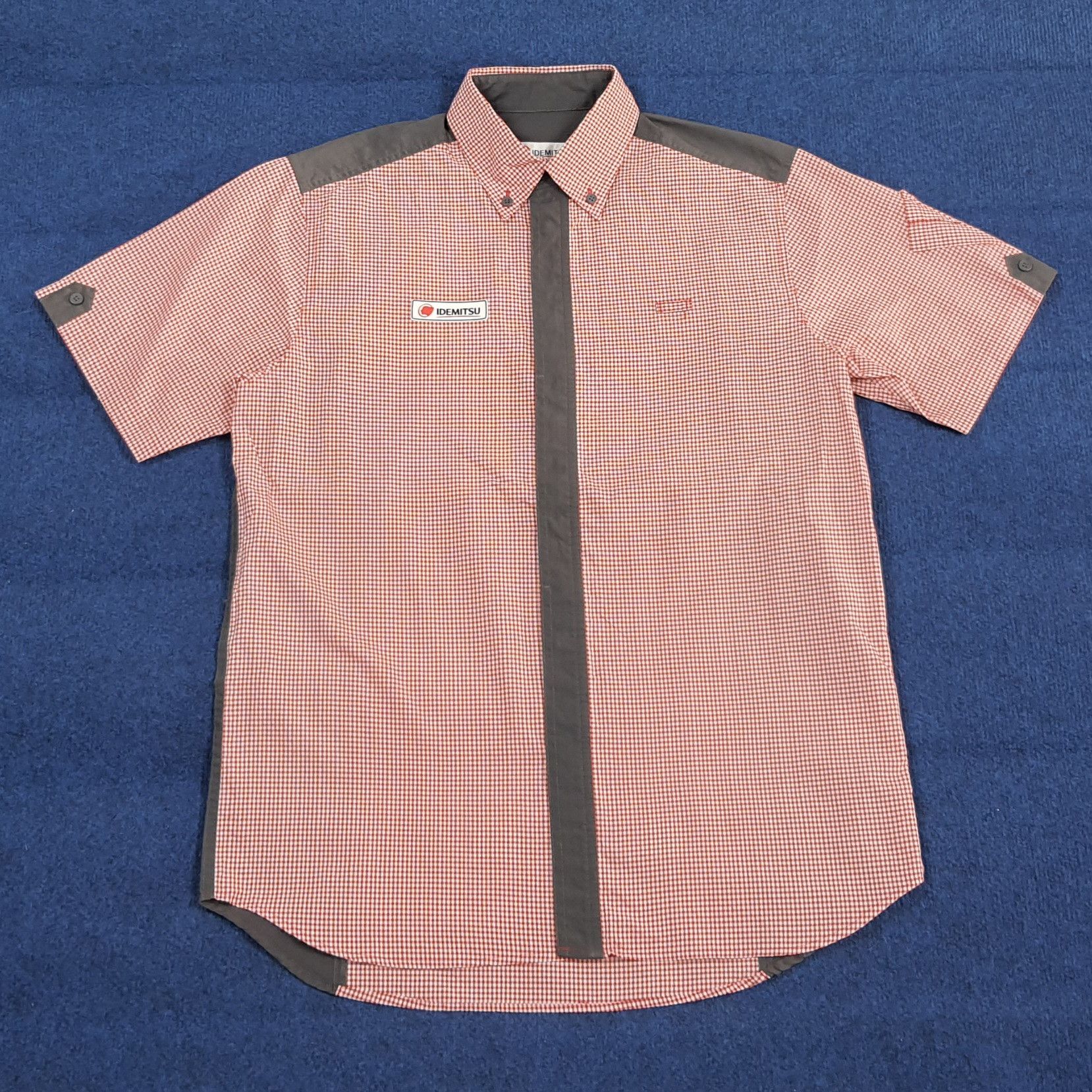 Japanese Brand Vintage IDEMITSU Petrol Company Staff Uniform Shirt C301N1 Size US M / EU 48-50 / 2 - 1 Thumbnail