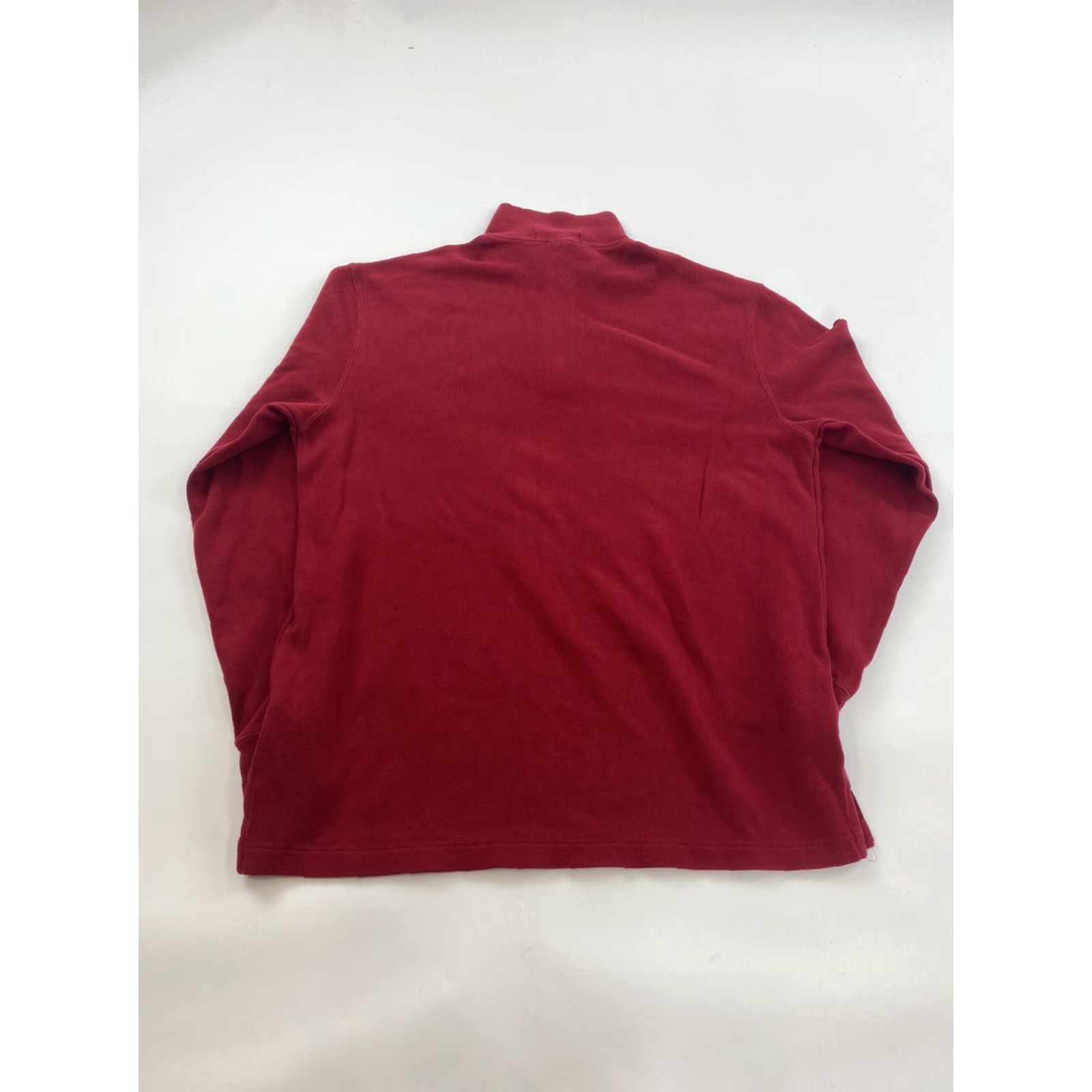Polo Ralph Lauren Polo Ralph Lauren Sweater 1/4 Zip Mens L Red Mock Neck Pullover Size US L / EU 52-54 / 3 - 2 Thumbnail