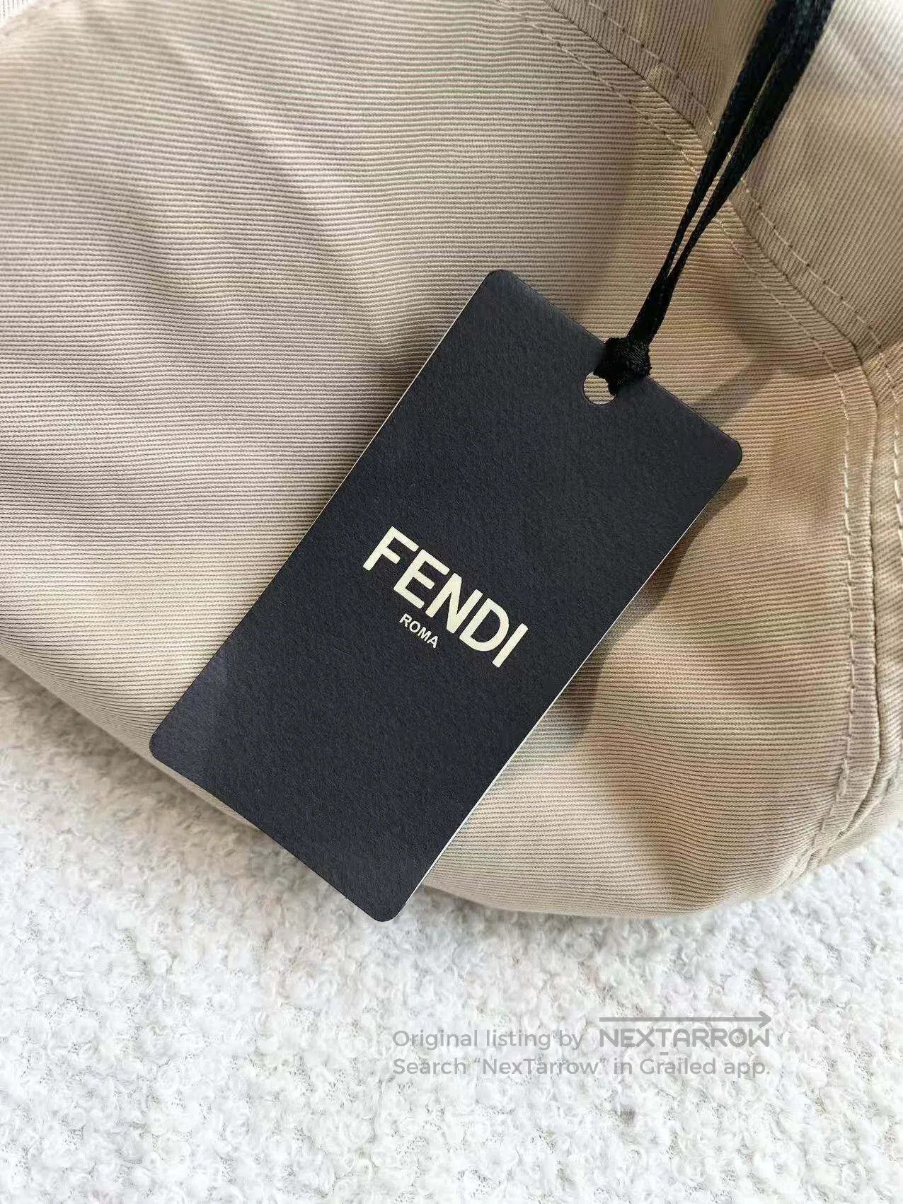 Fendi Fendi Size M The old flower is full of prints on the double Size ONE SIZE - 7 Thumbnail