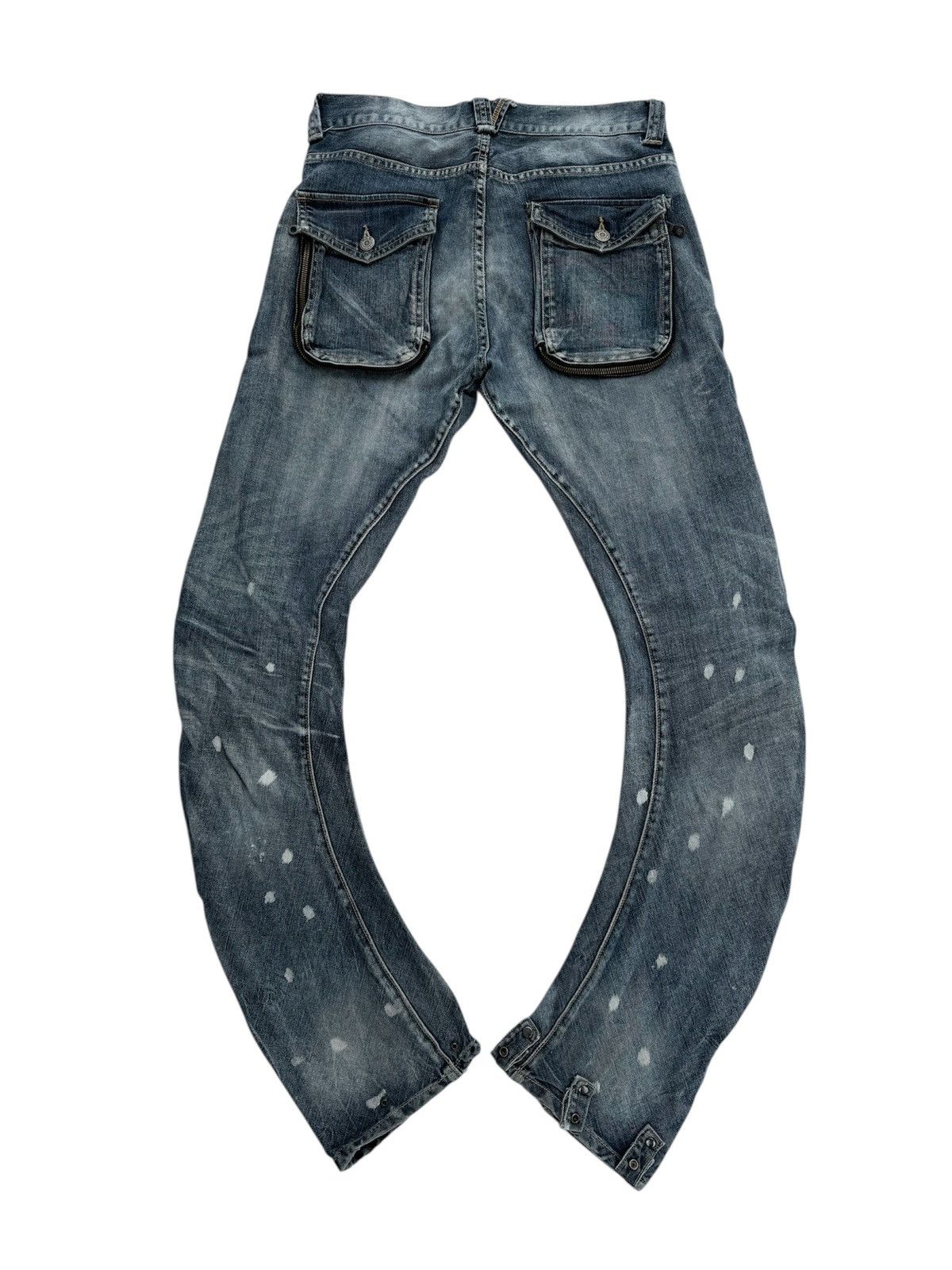 PPFM PPFM BANANA CURVE CUT JEANS Size US 33 - 2 Thumbnail