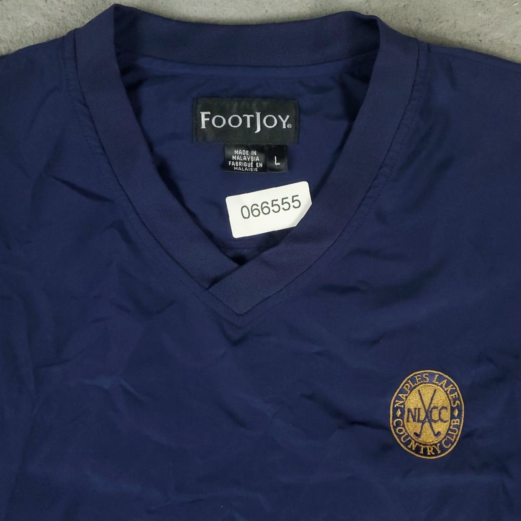 Footjoy FootJoy Shirt Mens L Blue Pullover Windbreaker Short Sleeve Jacket Sports Outdoor American Classic Modern Size US L / EU 52-54 / 3 - 2 Thumbnail