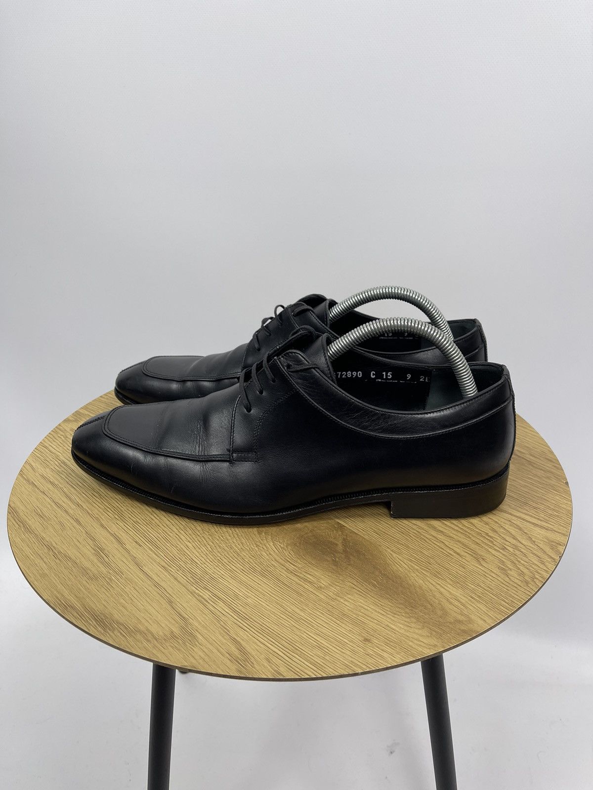 Salvatore Ferragamo Salvatore Ferragamo Size 9 Dress Shoes Black Made in Italy Size US 9 / EU 42 - 5 Thumbnail