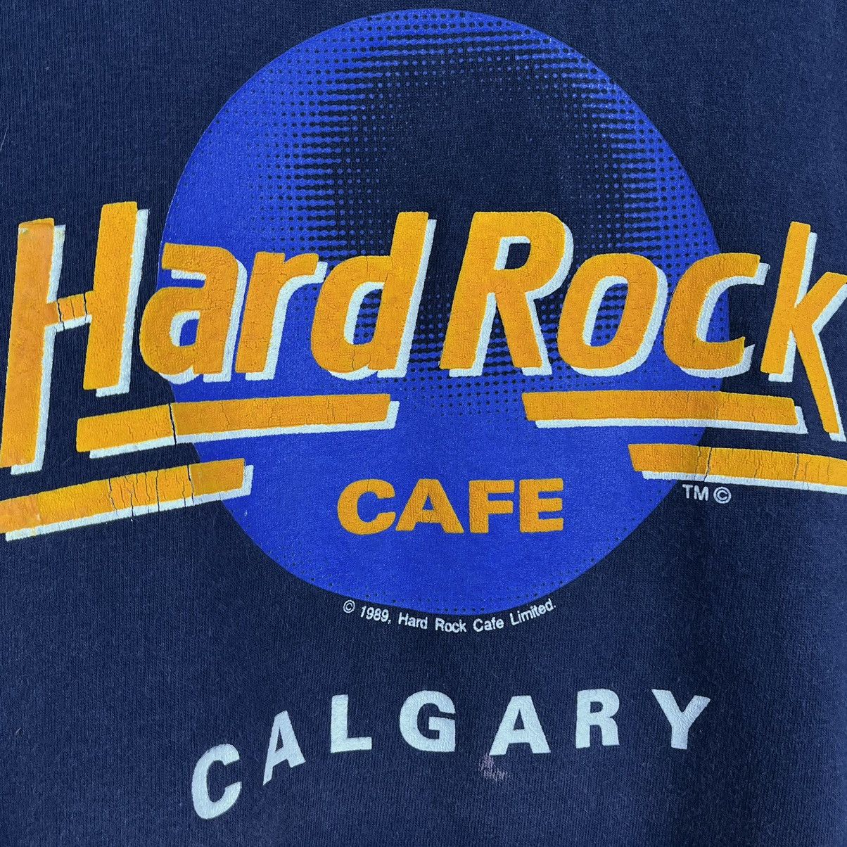 Hard Rock Cafe Vintage Hard Rock Cafe Calgary Hanes tee 1989 Size US M / EU 48-50 / 2 - 3 Thumbnail