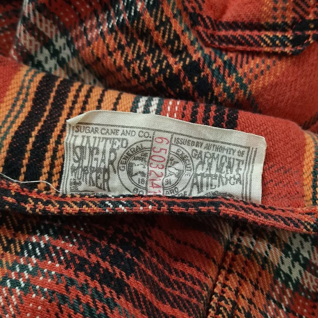 Sugar Cane Sugar Cane Mfg Toyo Enterprise Heavyweight Flannel Shirt Size US S / EU 44-46 / 1 - 7 Thumbnail