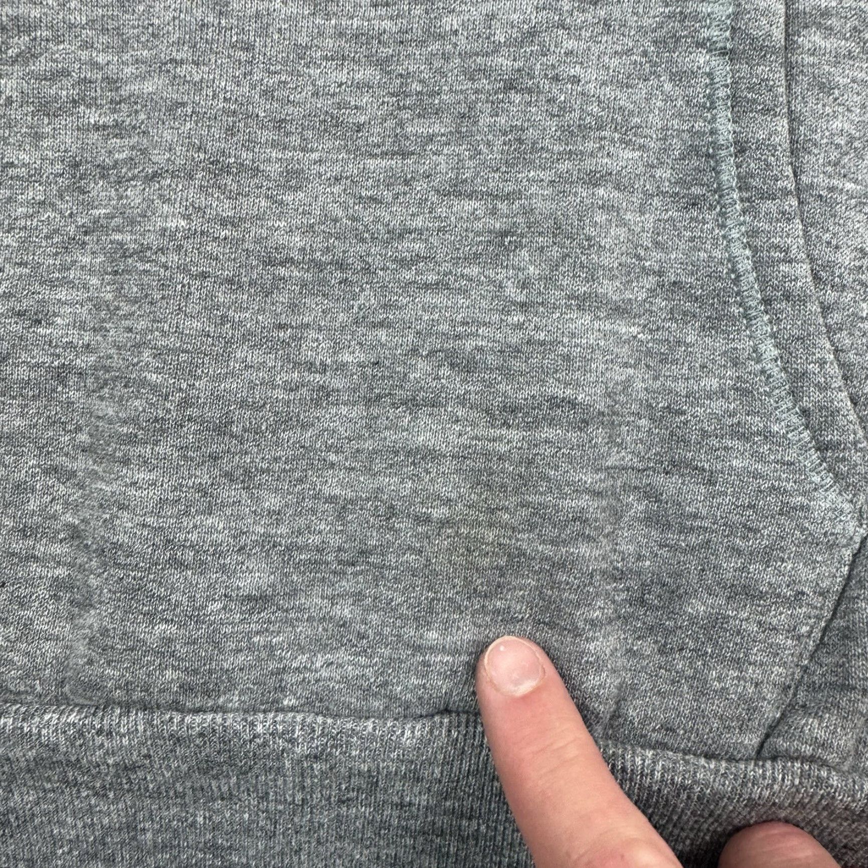 Vintage VINTAGE Wolf Sportswear Hoodie Adult XL Gray 1970s USA Pullover Mens Size US XL / EU 56 / 4 - 4 Thumbnail