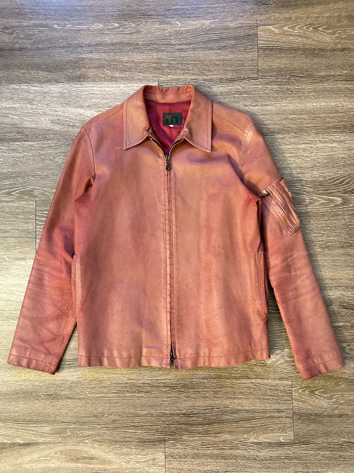 Yohji Yamamoto Yohji Yamamoto Pig Leather MA-1 Jacket Size US M / EU 48-50 / 2 - 1 Thumbnail
