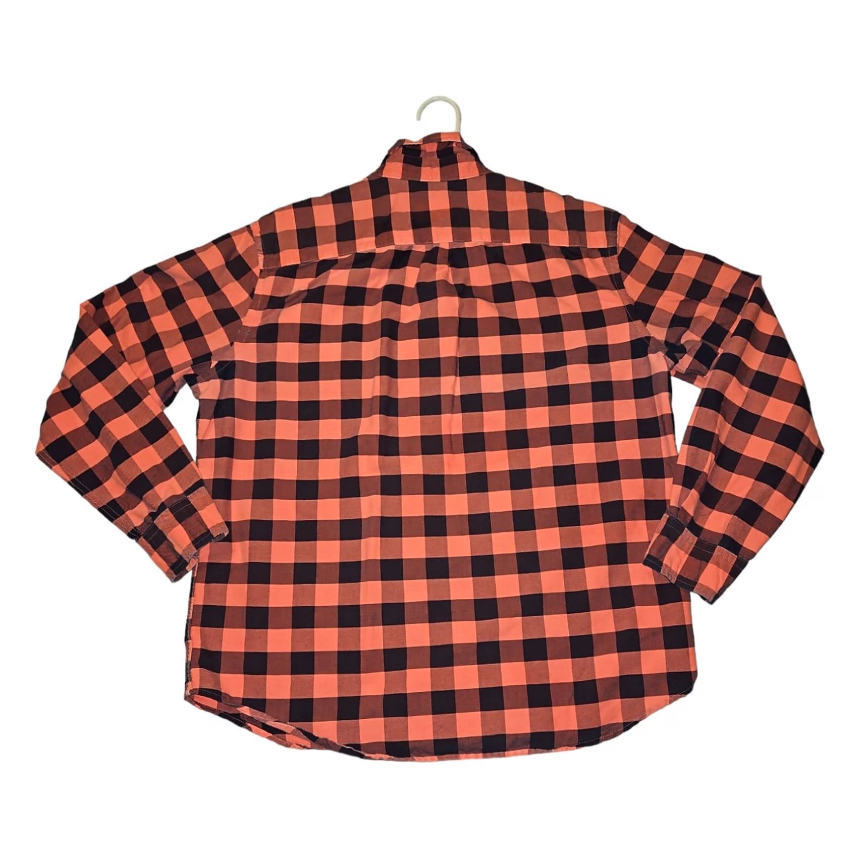 American Eagle Outfitters American Eagle Button-Down Long Sleeve Men's XL Orange Classic Fit Shirt Size US XL / EU 56 / 4 - 6 Thumbnail