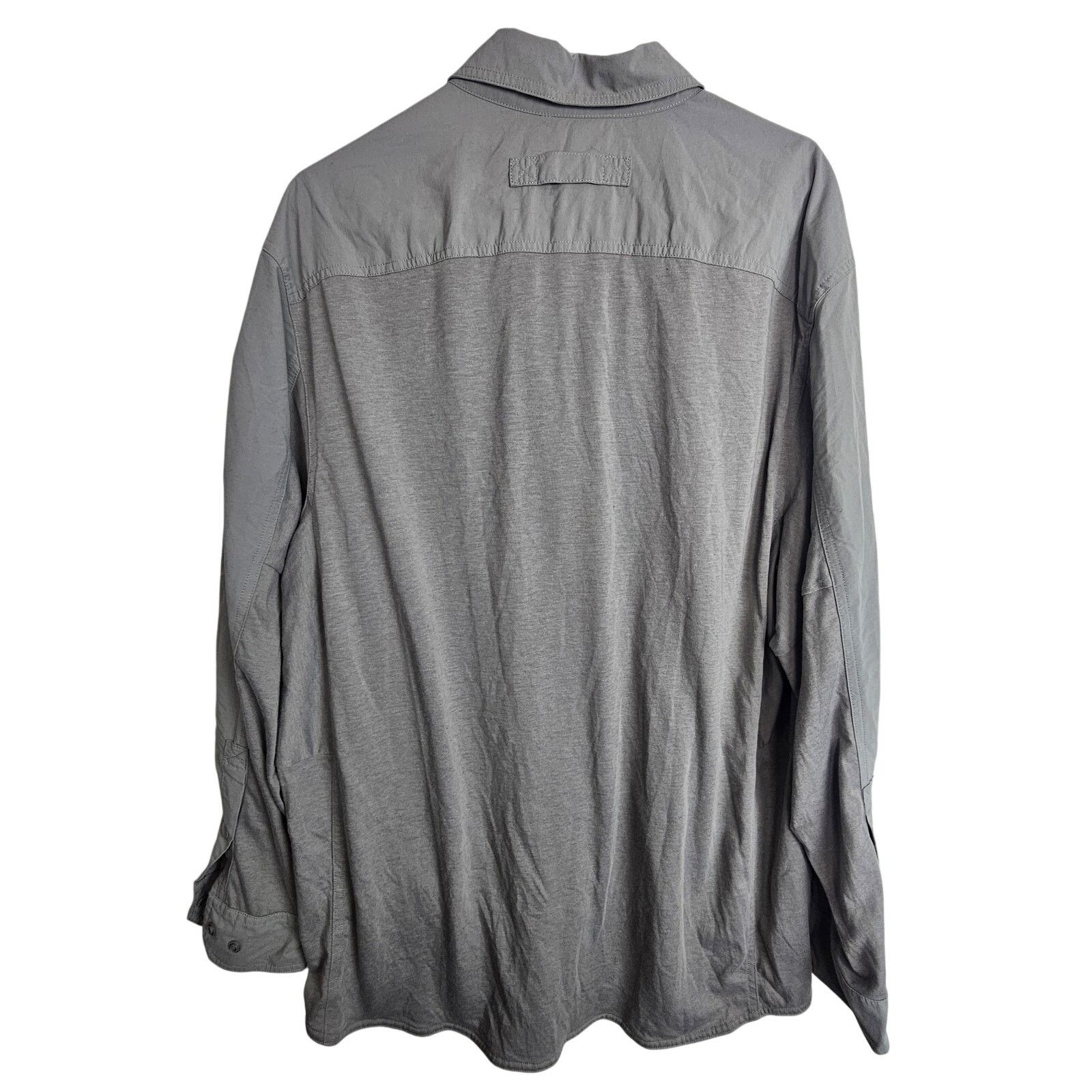 Duluth Trading Company Duluth Trading Co Men Nylon Snap Front Shirt XL Gorpcore Size US XL / EU 56 / 4 - 8 Thumbnail