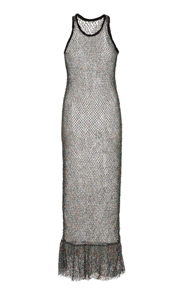 Other $1,700 Diotima long marina sequin dress Size XS / US 0-2 / IT 36-38 - 6 Thumbnail
