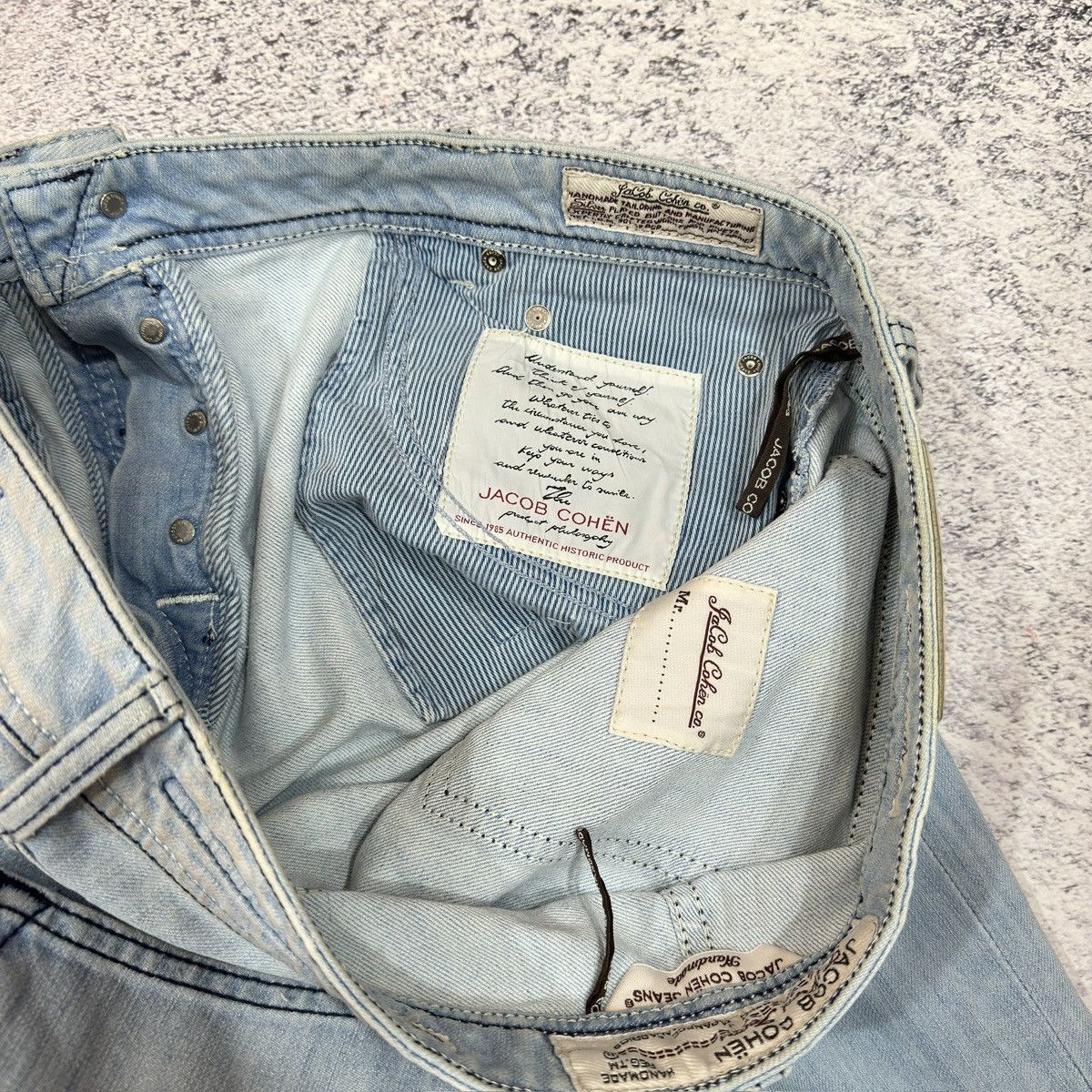 Handmade × Jacob Cohen Jacob Cohen 688 Comfort size 37 Size US 37 - 10 Thumbnail