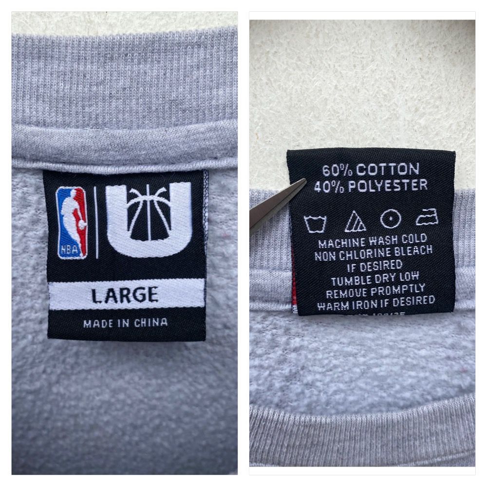 NBA CHICAGO BULLS SWEATSHIRT LARGE PULLOVER Size US L / EU 52-54 / 3 - 8 Thumbnail