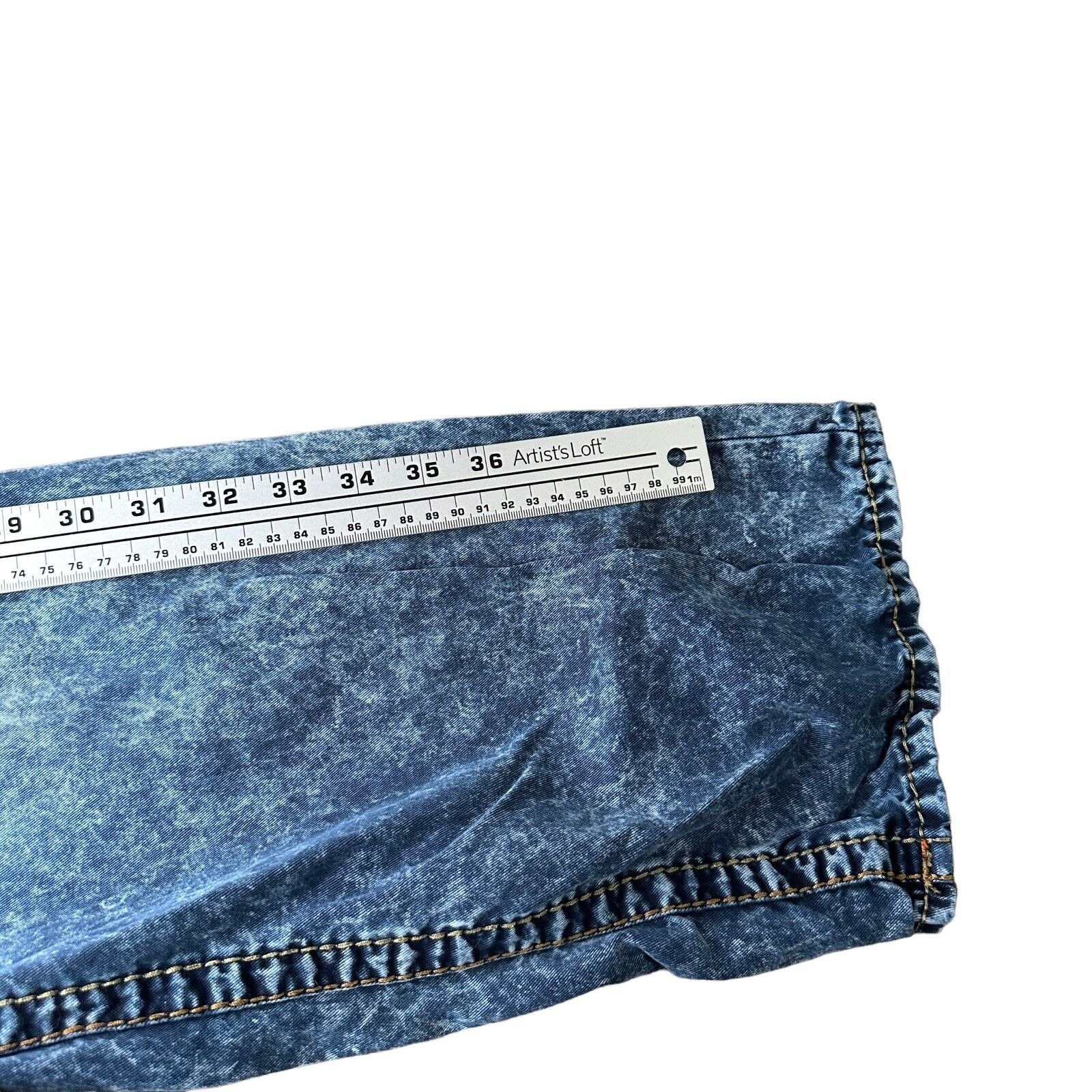 True Religion True Religion Straight Jeans Mens 36 Acid Wash Denim Tie Dye Size US 36 / EU 52 - 10 Thumbnail