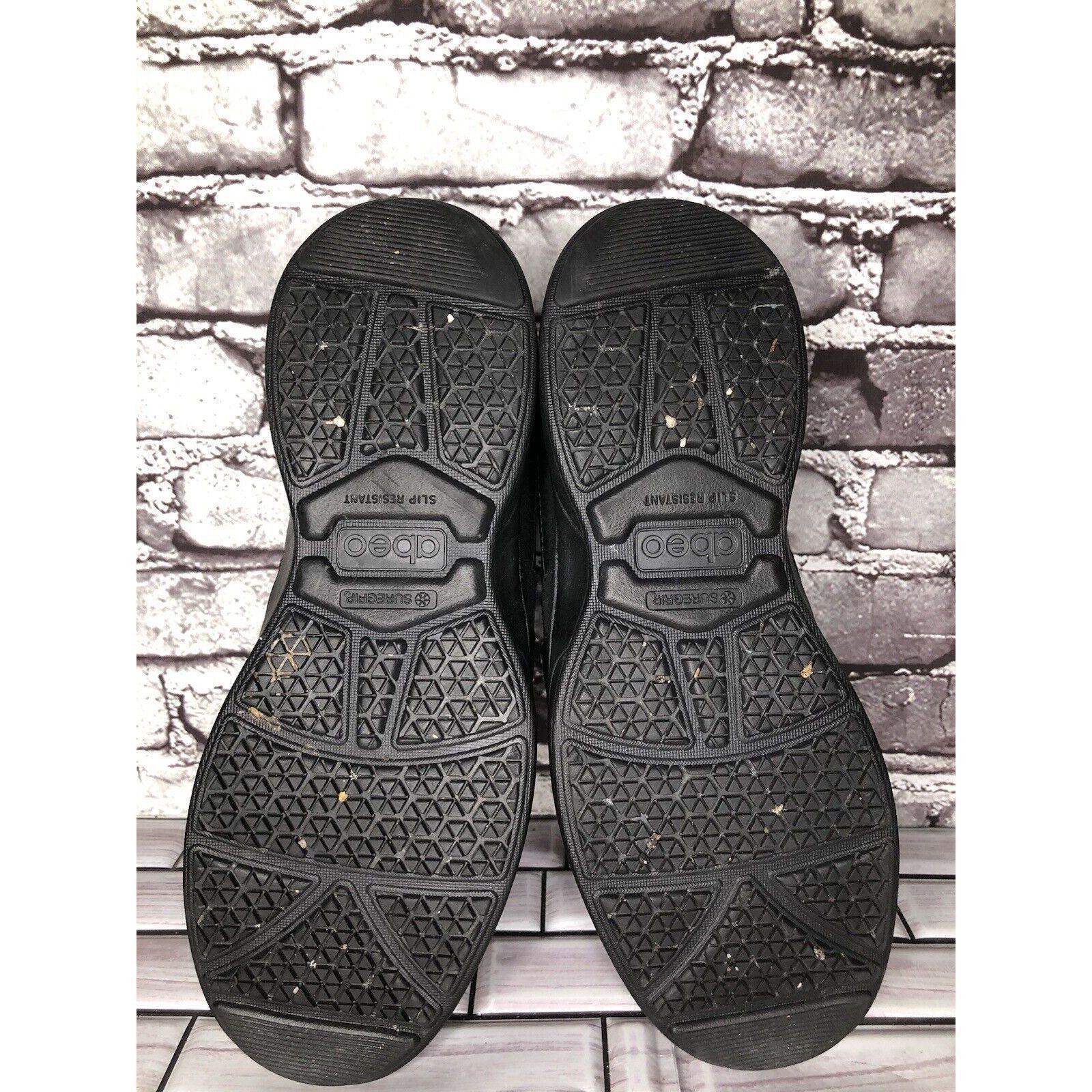 Other ABEO 24/7 Upland Black Leather Slip Resistant Oxfords Shoes Size US 11 / EU 44 - 8 Thumbnail