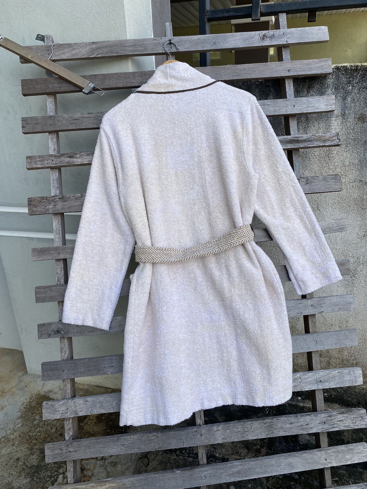 Vintage Issey Miyake IM Product Spaces Occasions Textured Bathrobe Size US L / EU 52-54 / 3 - 11 Thumbnail