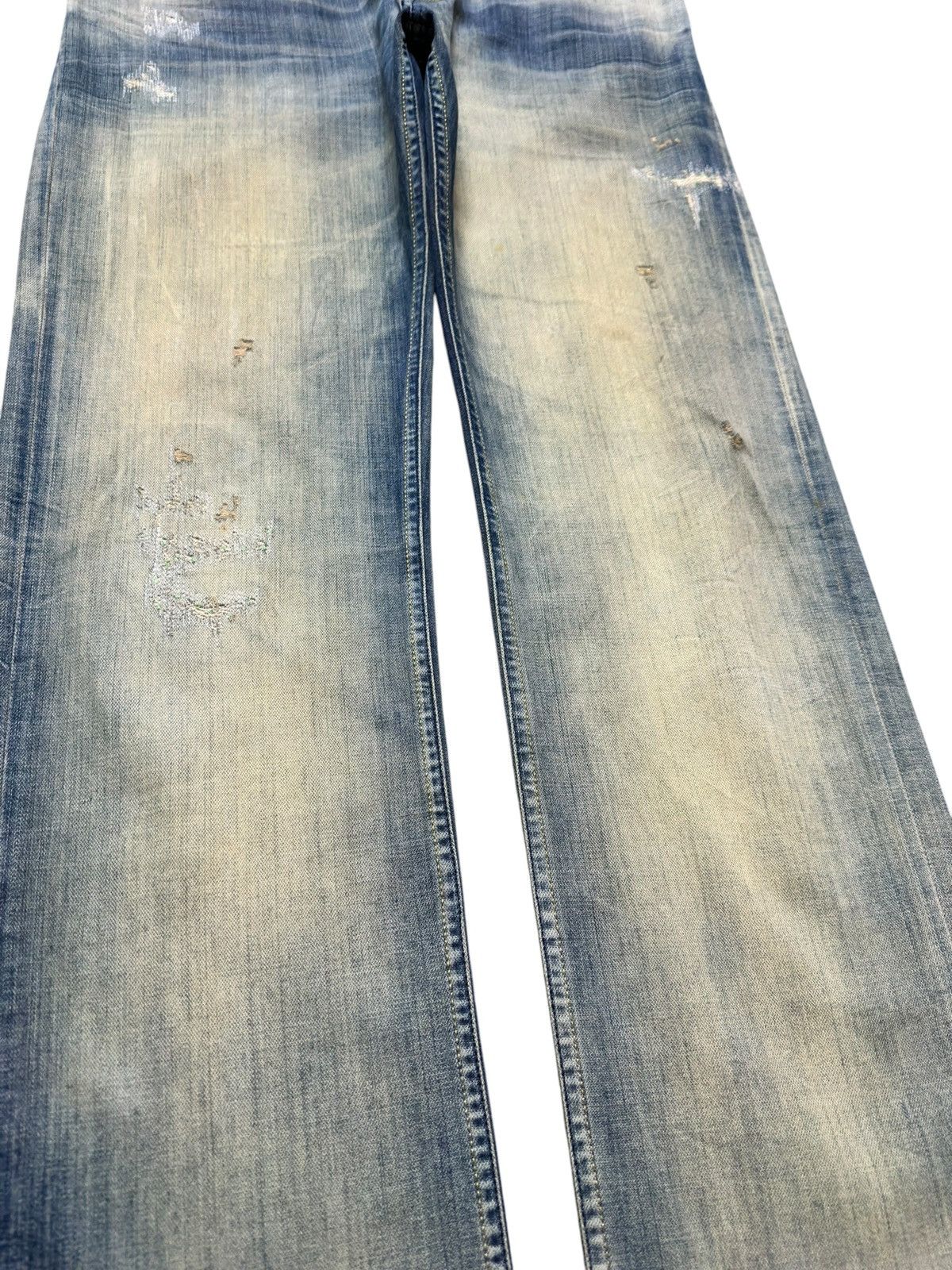 Diesel Vintage Diesel Waykee Straight Mudwash Jeans Size US 34 / EU 50 - 3 Thumbnail