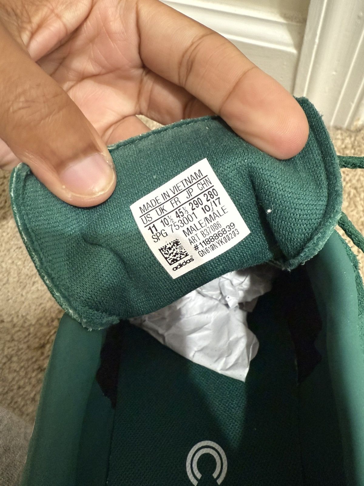 Adidas × Bape Copa super green adidas Size US 11 / EU 44 - 6 Thumbnail