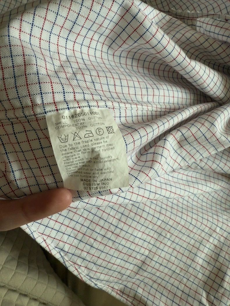 Visvim Visvim Red and blue check shirt Size US XL / EU 56 / 4 - 8 Thumbnail
