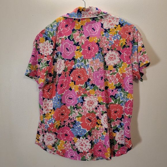 Kate Spade Kate Spade Pink/Blue BLOOMING FLORALS SHORTS Pajama Set - M Size ONE SIZE - 2 Thumbnail