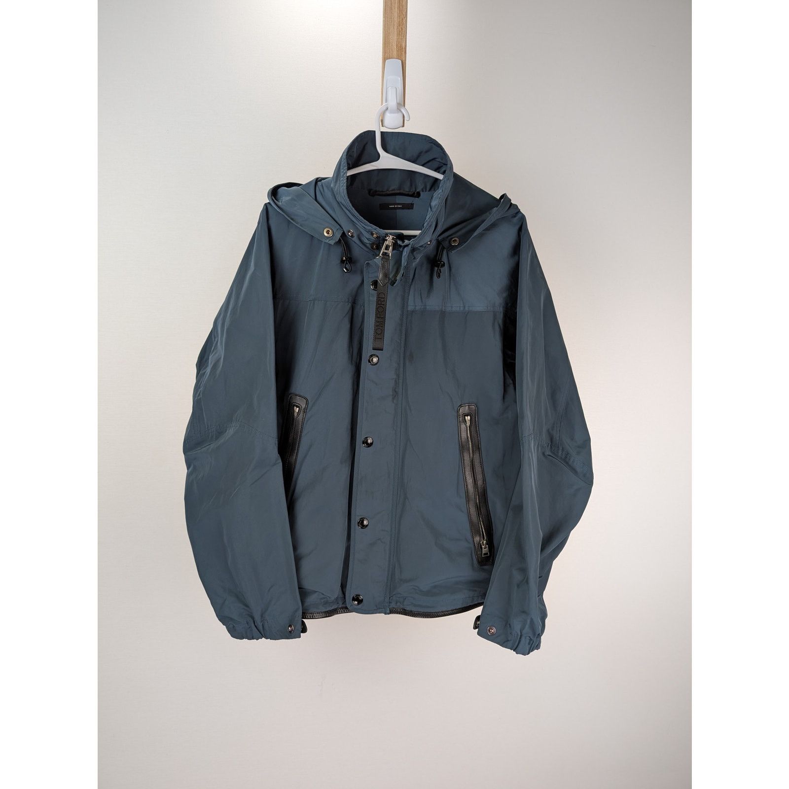 Tom Ford o1rshd1 CC20 Tech Blouson Jacket in Petrol Blue Size US M / EU 48-50 / 2 - 1 Thumbnail