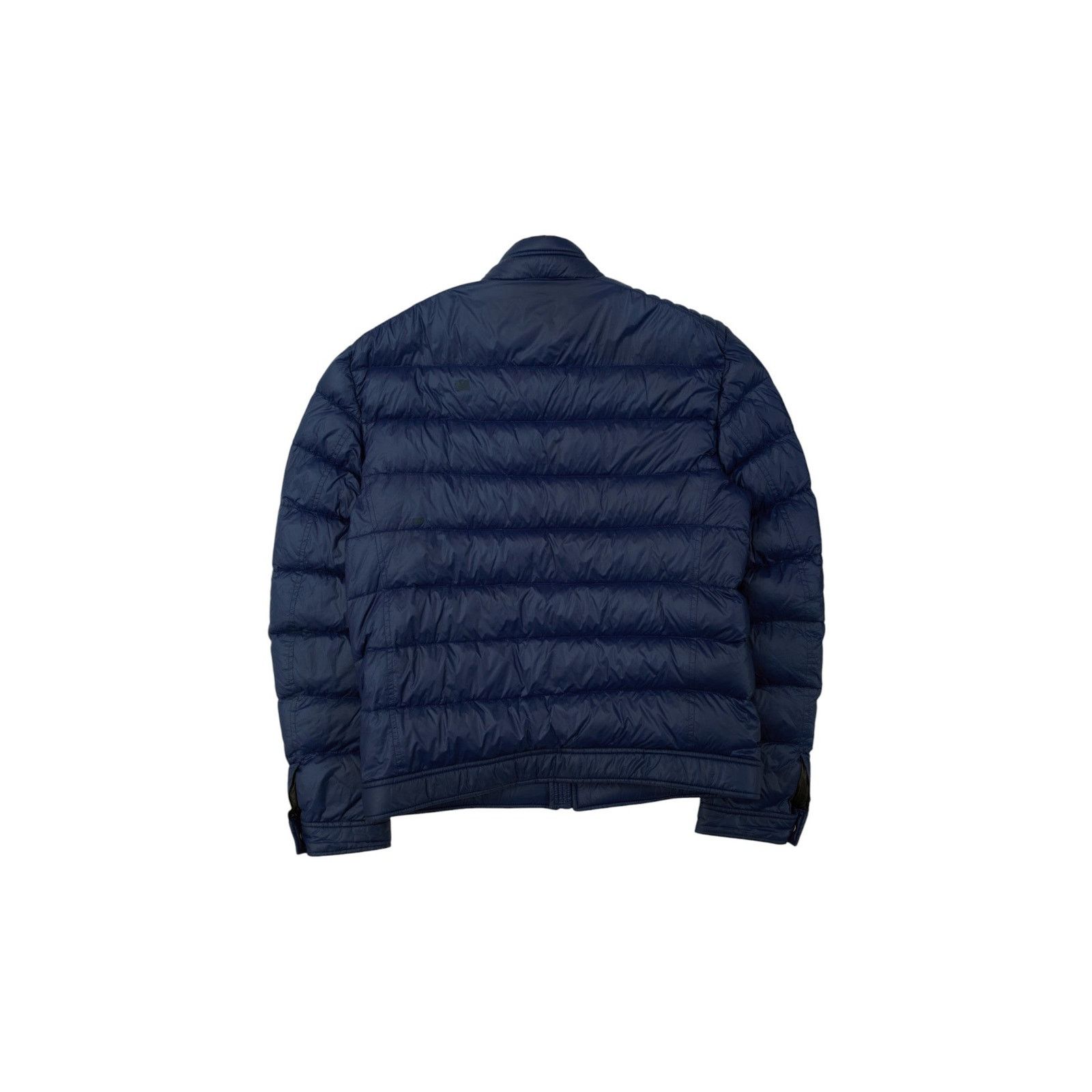 Prada Badge Blue Down Jacket Size US L / EU 52-54 / 3 - 2 Thumbnail