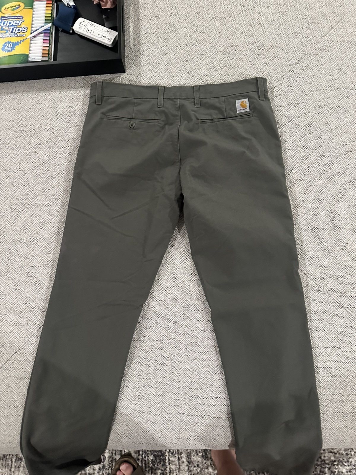 Carhartt Wip WASHED GREEN CARHARTT WIP Size US 36 / EU 52 - 2 Thumbnail
