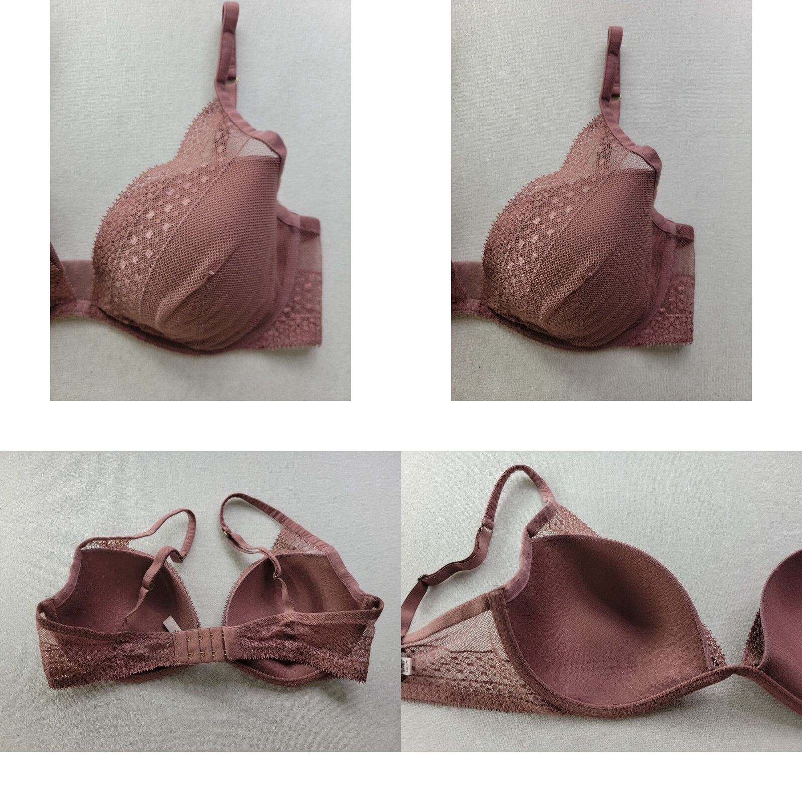 Victoria's Secret Victoria's Secret Incredible Plunge Women's 34D Rosy ...