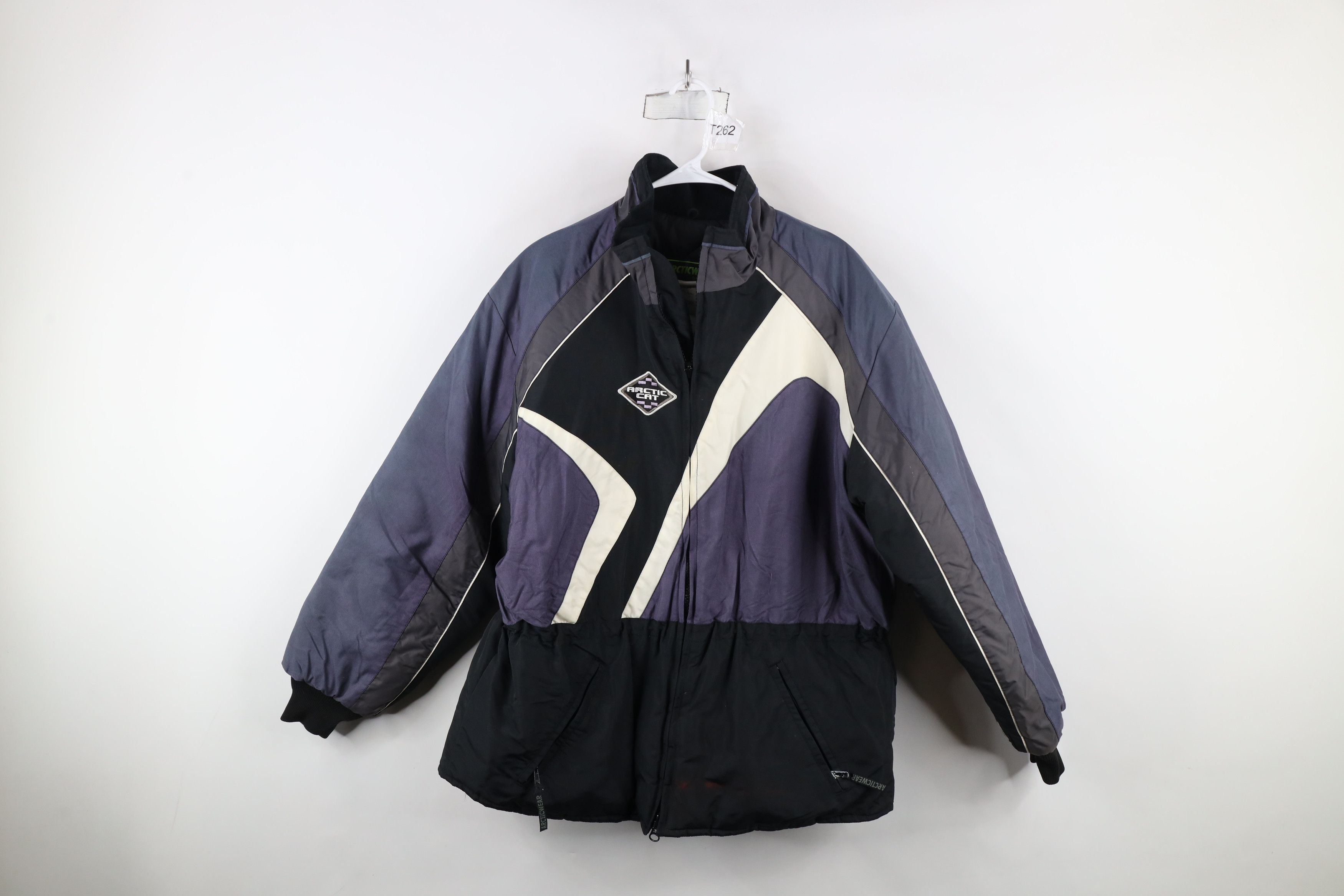 Vintage 90s Arctic Cat Arctic Wear Spell Out Puffer Jacket