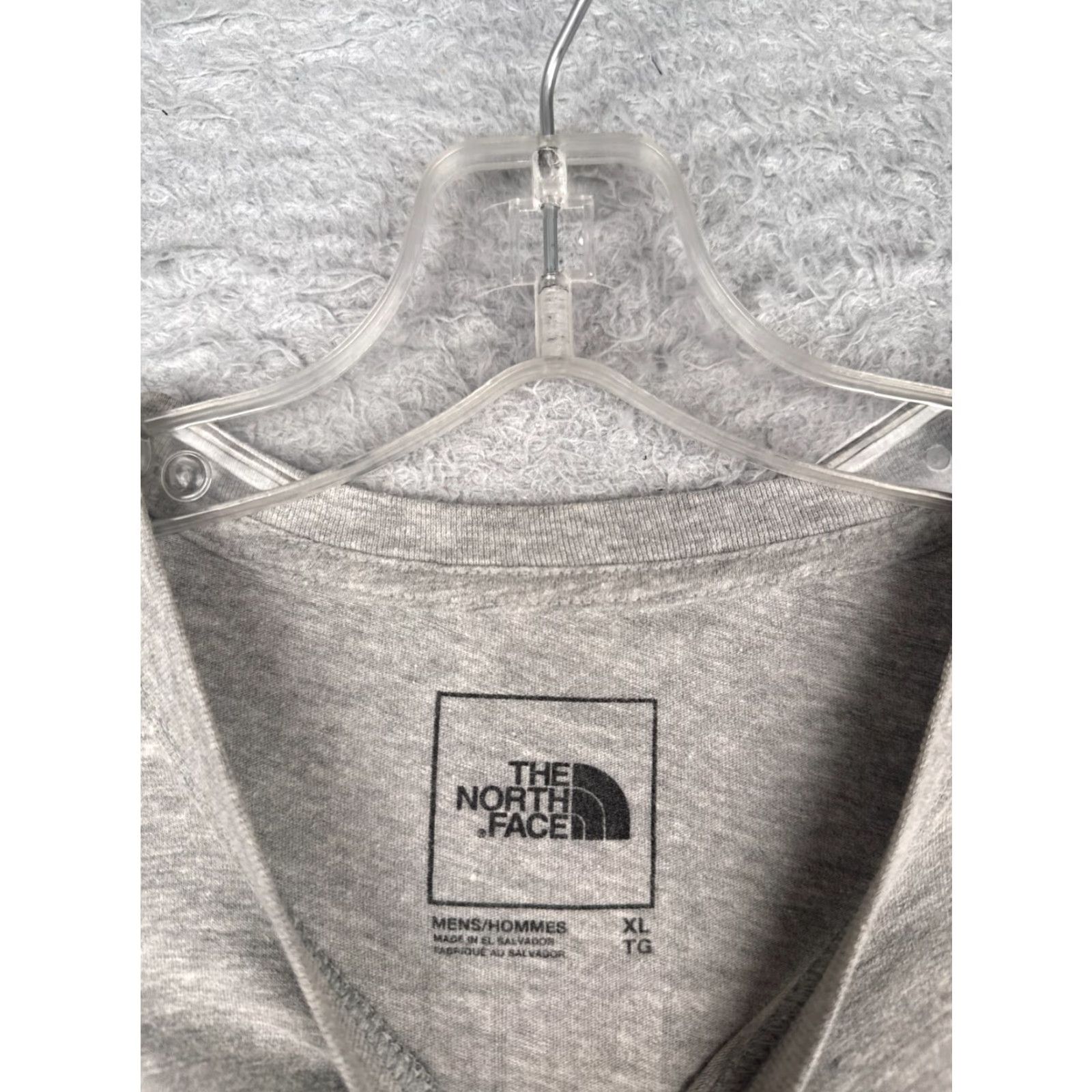 The North Face The North Face Shirt Men Extra Large Gray Crew Cotton Blend Fine Alpine READ Size US XL / EU 56 / 4 - 7 Thumbnail