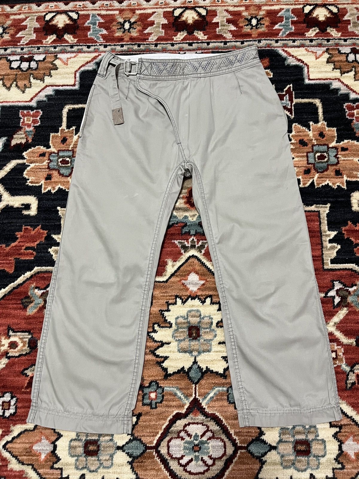 White Mountaineering White Mountaineering Belted Pants Size US 30 / EU 46 - 2 Thumbnail
