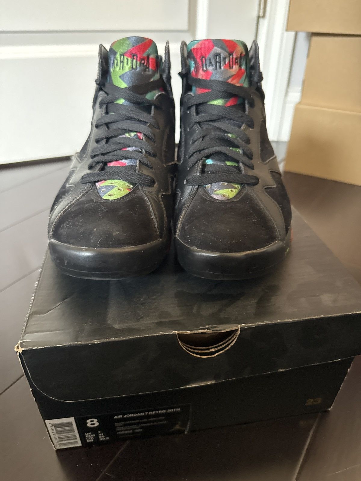 Jordan Brand × Nike Air Jordan 7 retro 30th anniversary “Barcelona nights Size US 8 / EU 41 - 5 Thumbnail
