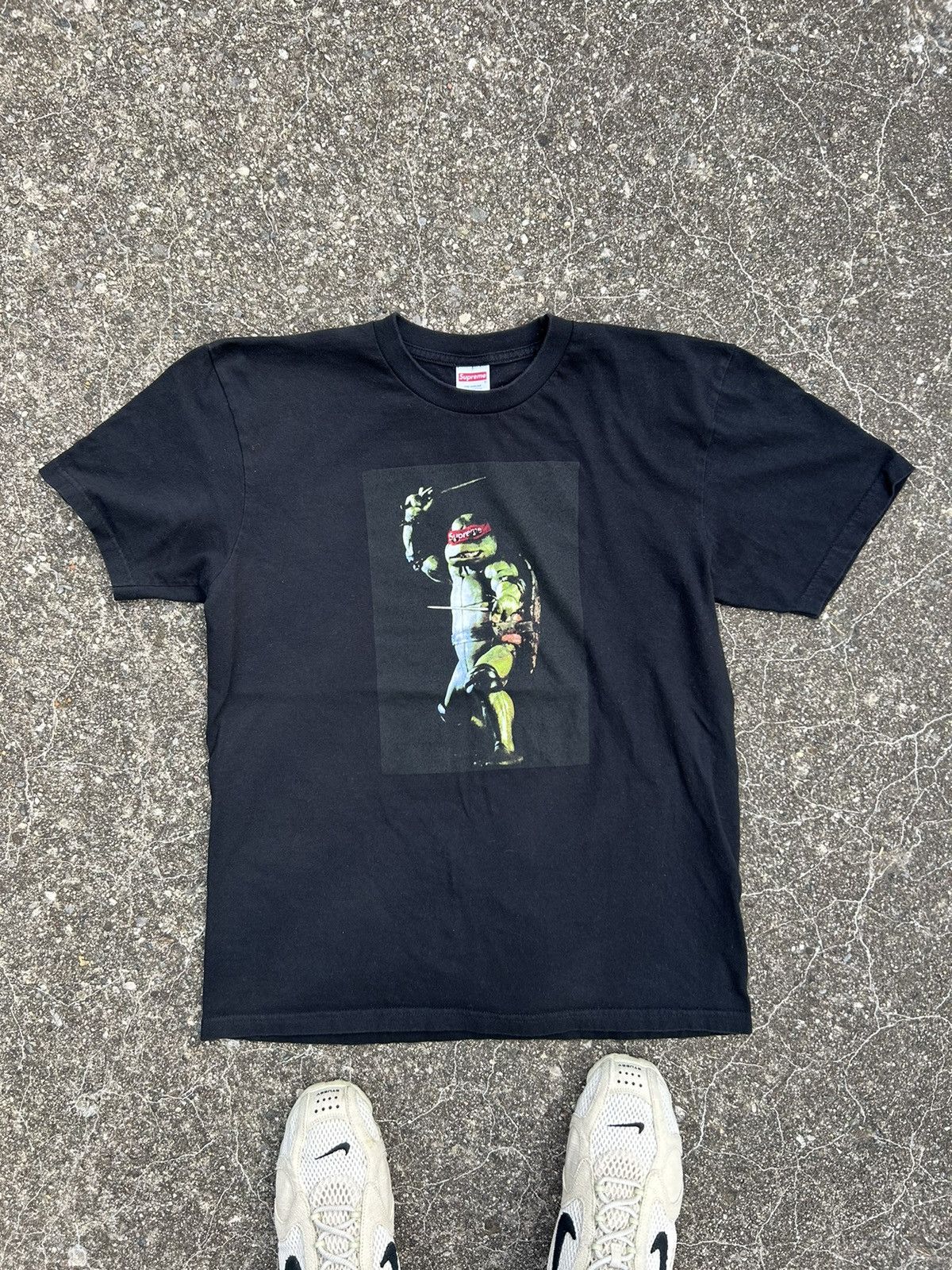 Designer × Streetwear × Supreme Supreme Ninja Turtle Raphael Tee SS21 |  Grailed