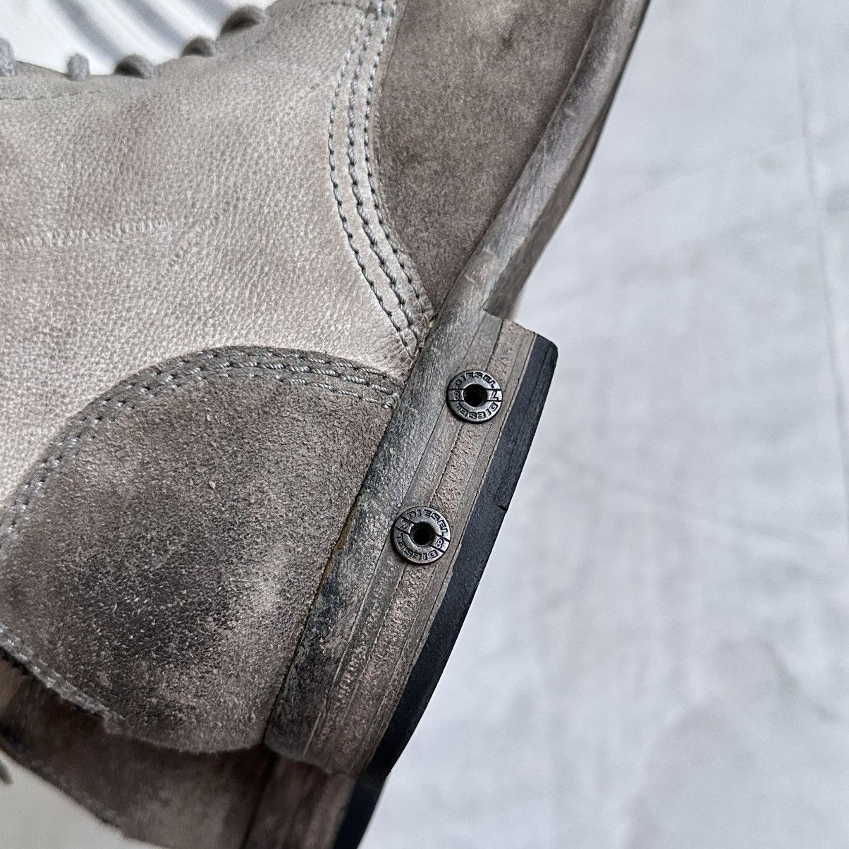 Dirk Bikkembergs Diesel Avantgarde Combat Biker Boots Back Zip Inspired Guidi Size US 7.5 / EU 40-41 - 11 Thumbnail