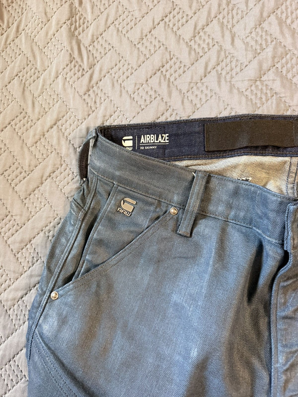 G-Star G-Star Raw Airblaze Jeans Size US 34 / EU 50 - 4 Thumbnail